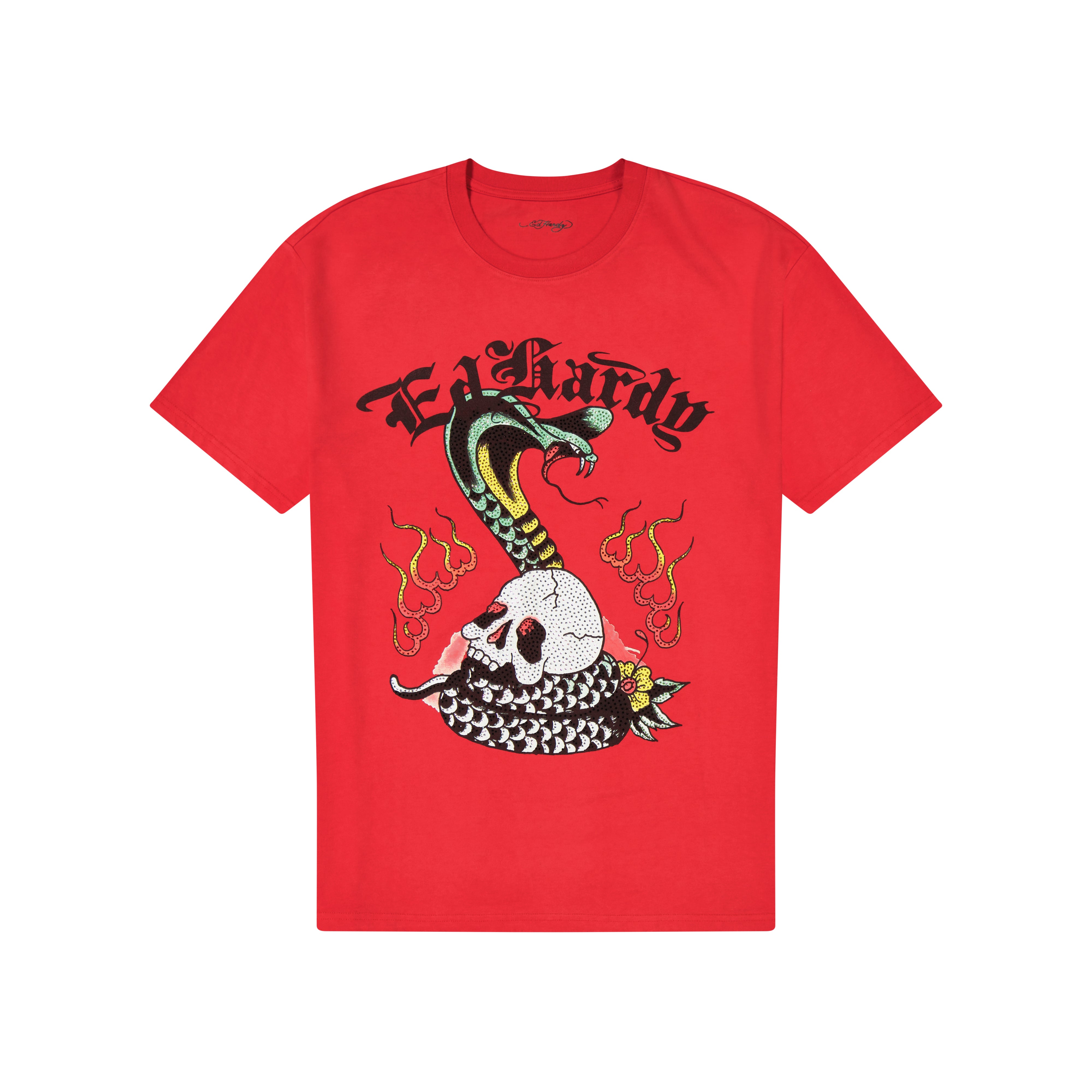 ★正規品★新品★ED HARDY★スカル★タンクトップ★ダークレッド★S相当★ Ed Hardy Skull Boxy Tee in Sunfade Red | REVOLVE