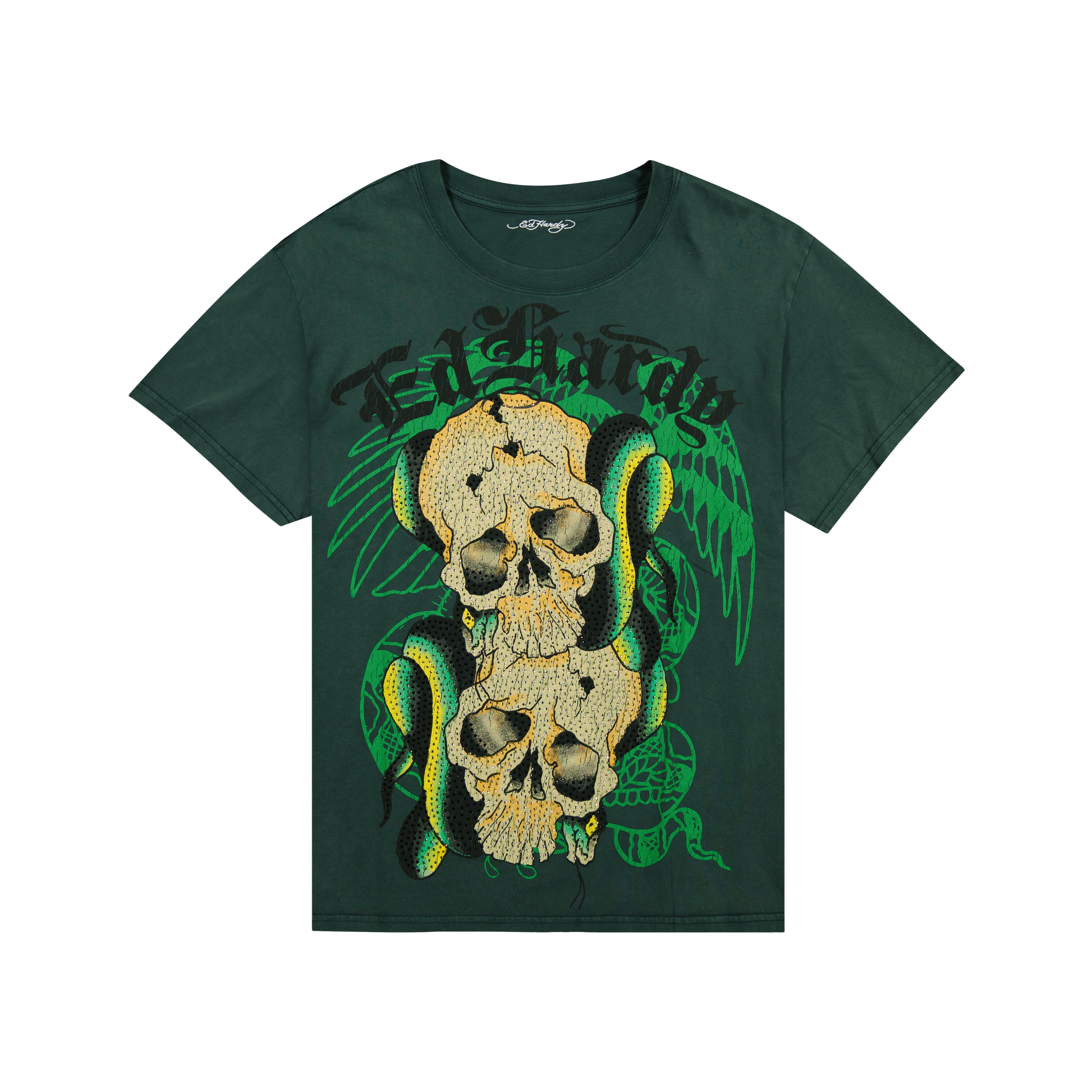 Ed Hardy グラフィックタンクトップ オリーブグリーン Ed Hardy グラフィックタンクトップ オリーブグリーン - メルカリ