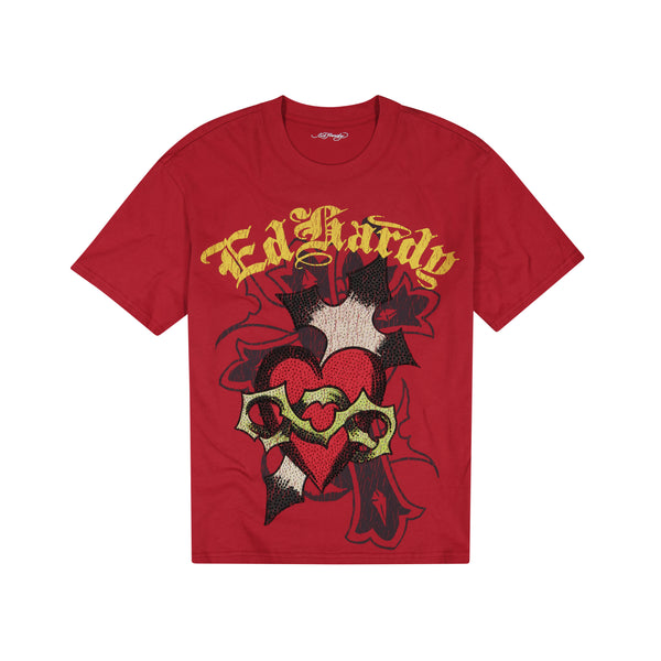 ★正規品★新品★ED HARDY★スカル★タンクトップ★ダークレッド★S★ セール】Ed Hardy タンクトップ ロング丈（タンクトップ）｜Ed Hardy