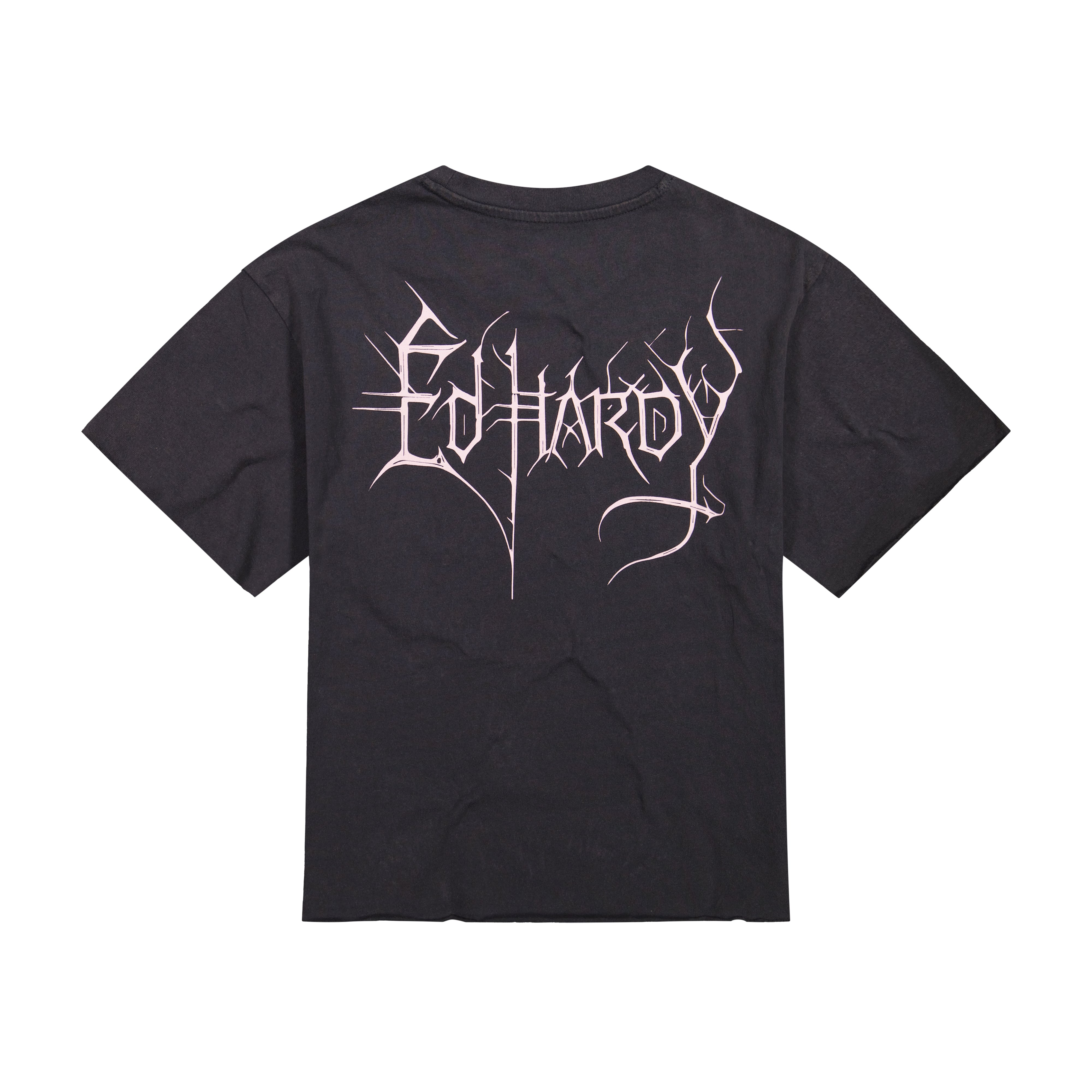 Spider Skull Boxy Cropped Tee | Men's Y2K Tee | Ed Hardy
