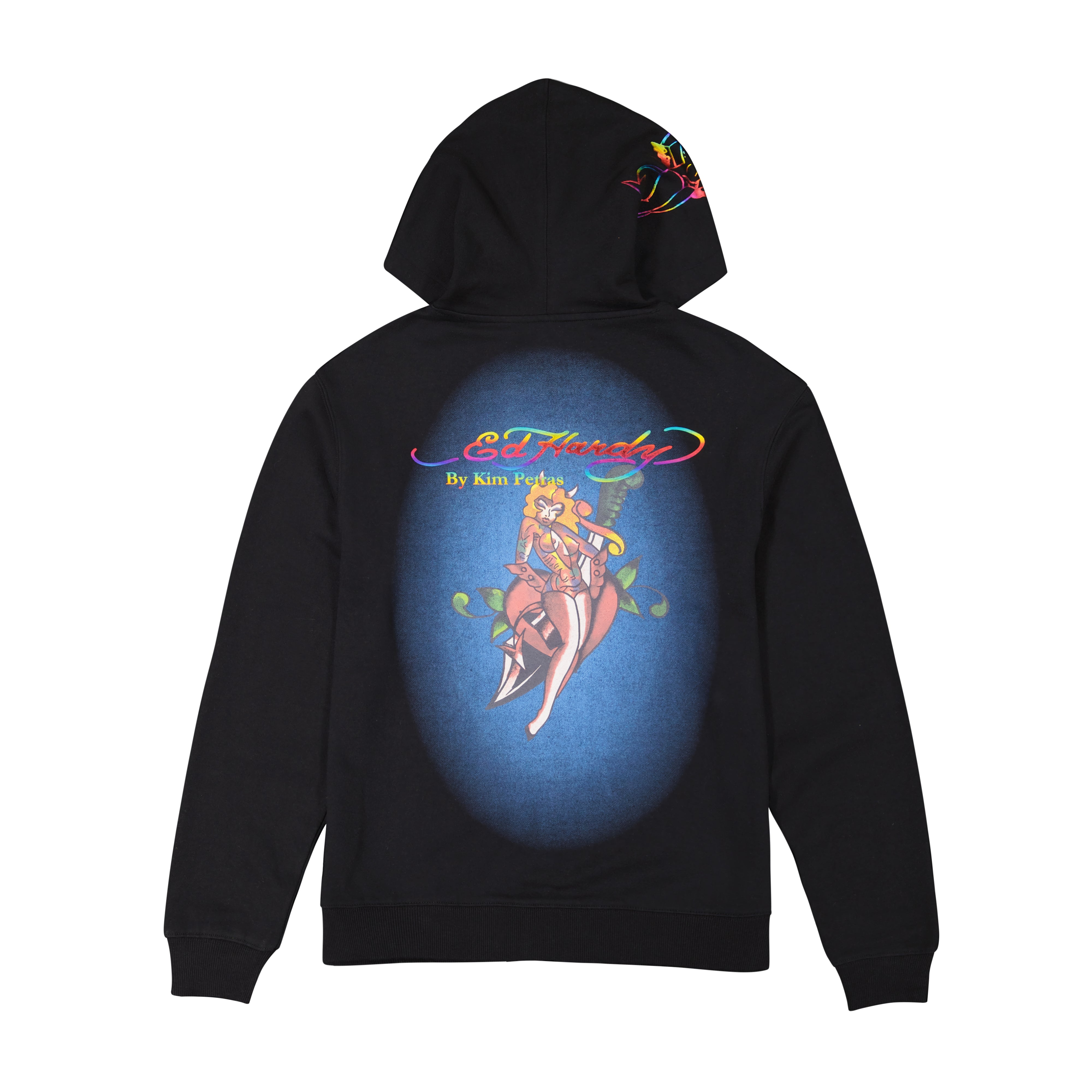 Dagger Girl Zip Front Hoodie