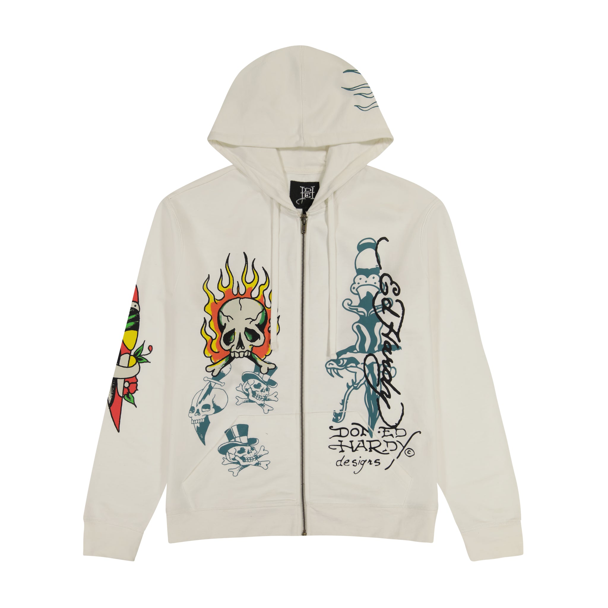 Flame Skull Hoodie