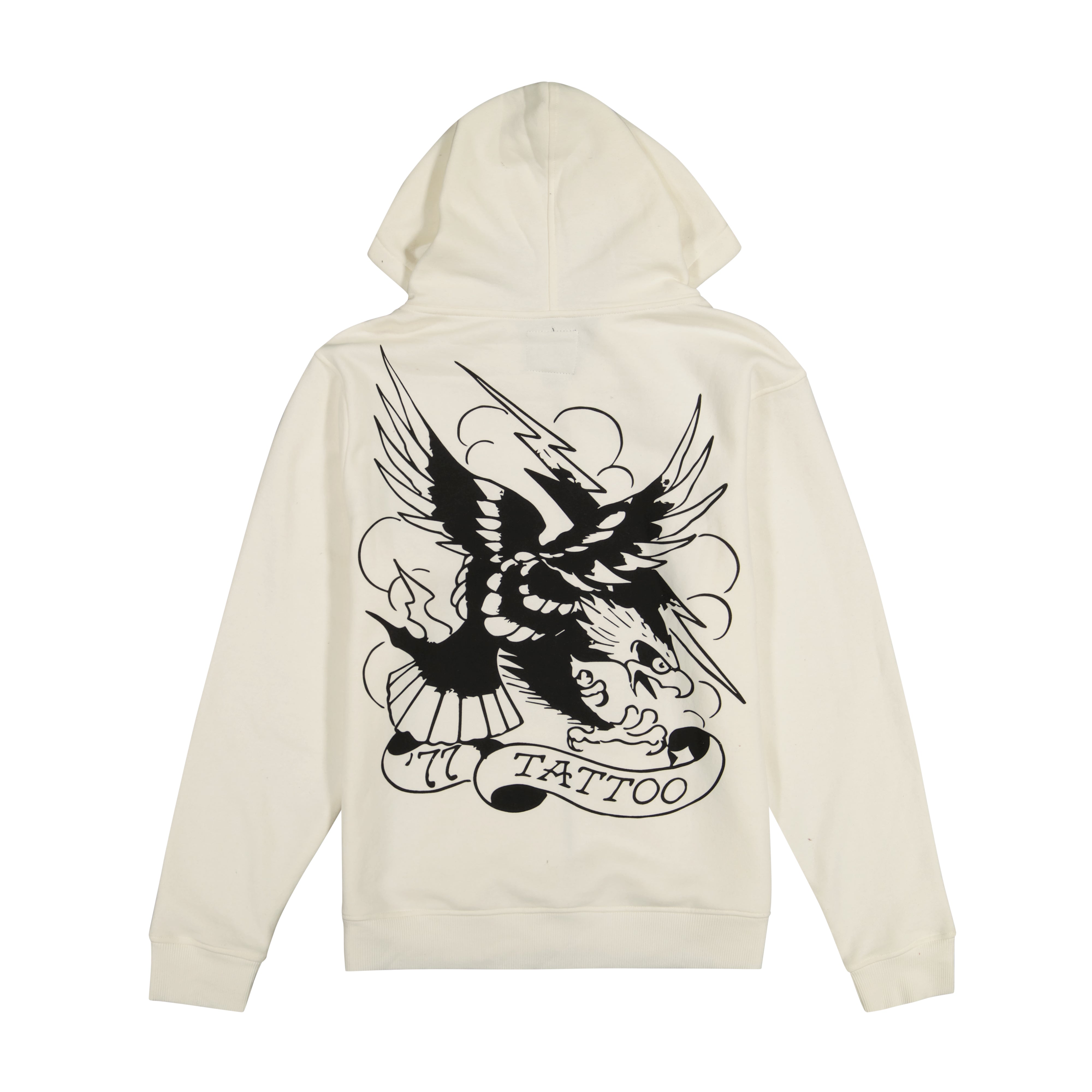 Death Before Dishonor Fleece Zip Front Hoodie