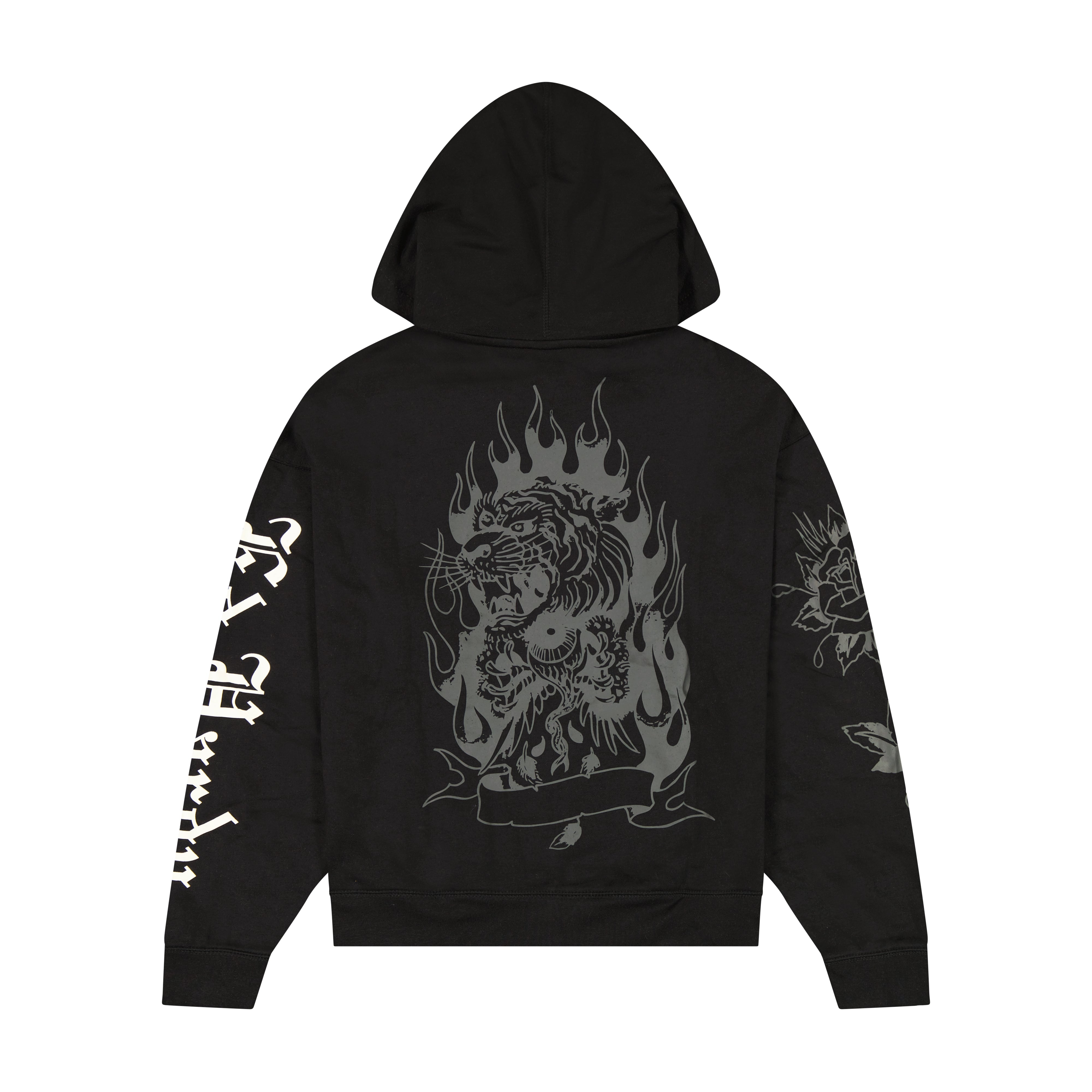 LKS Skull Boxy Zip Hoodie