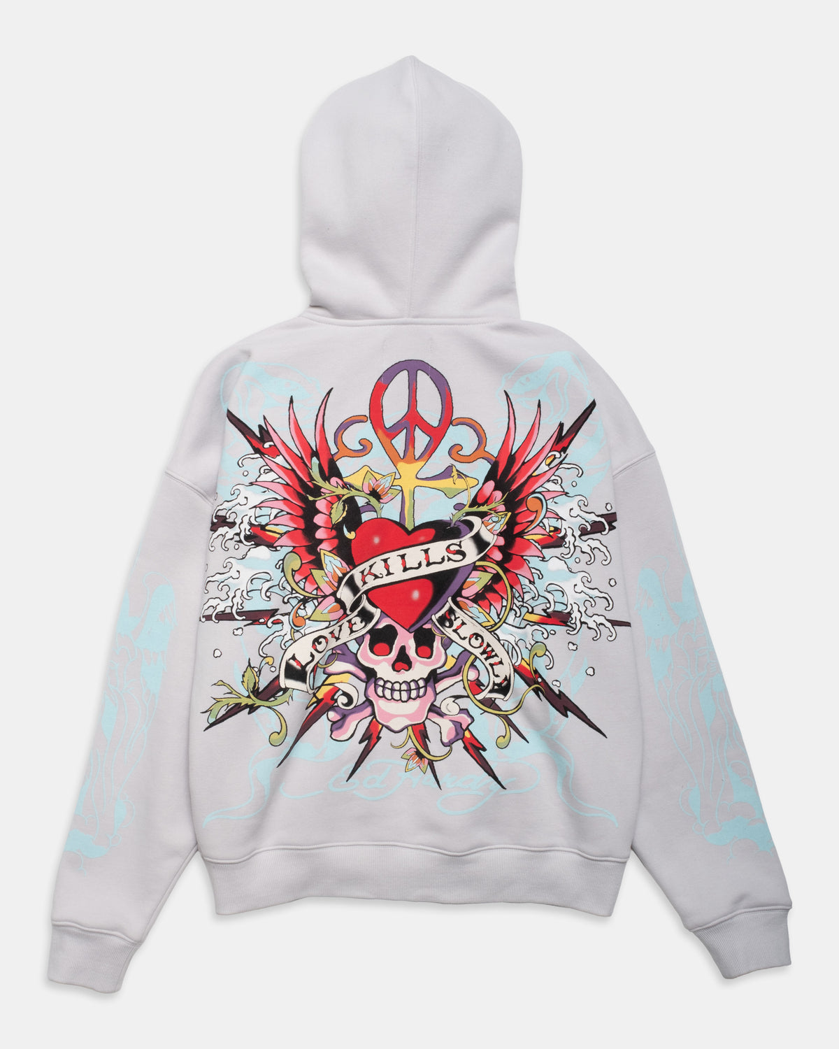 Wings Boxy Zip Hoodie