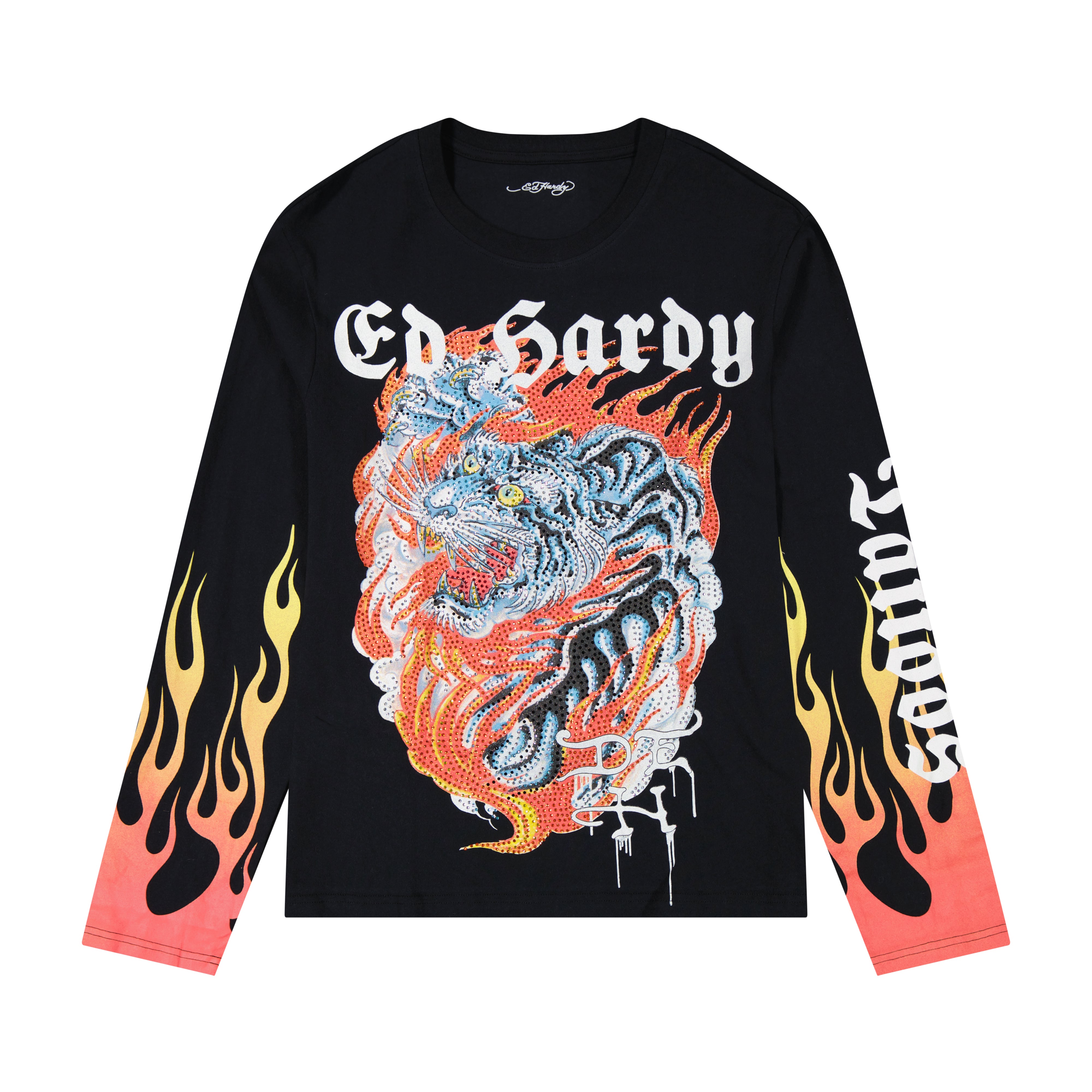 Tiger Flames LS Tee