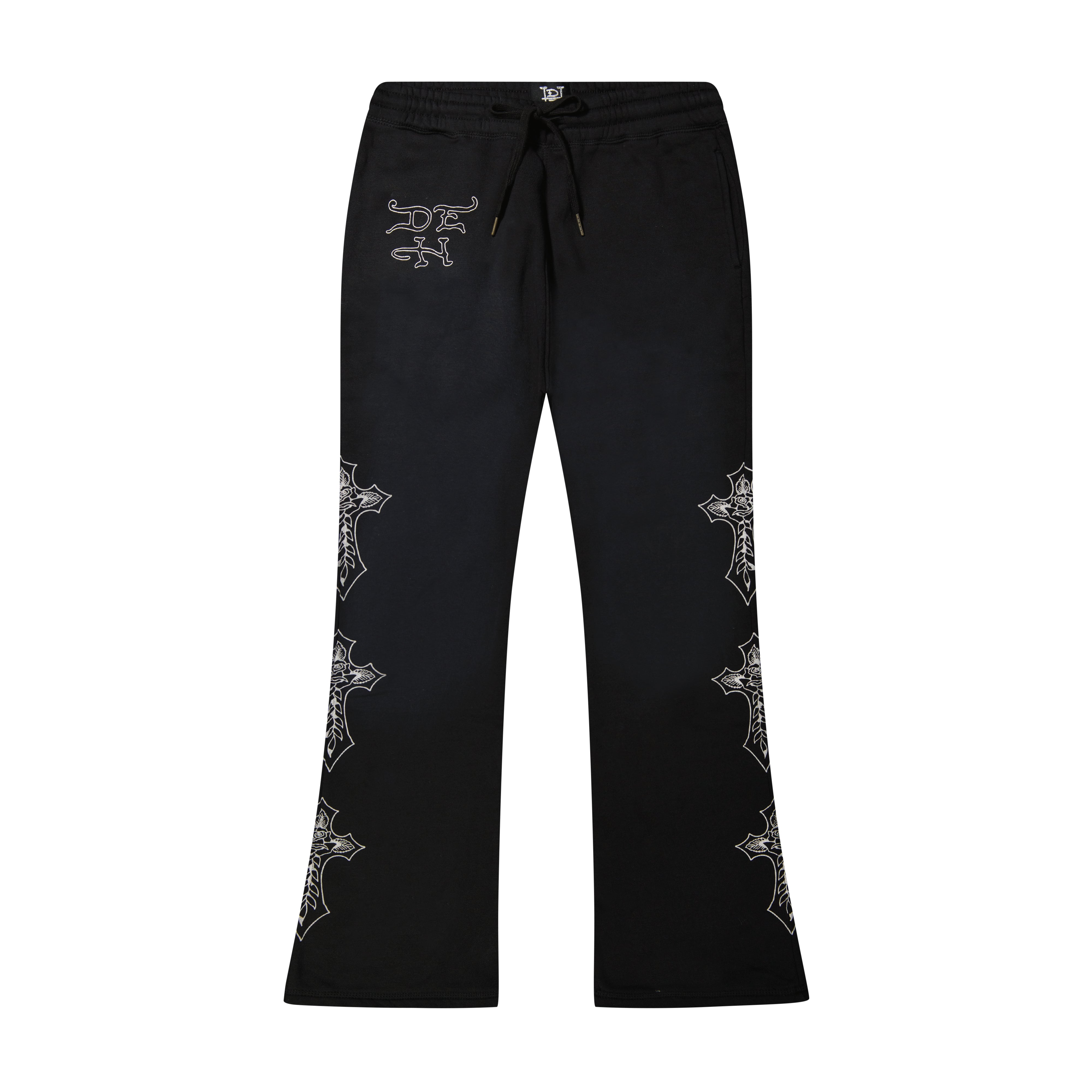 Crosses Bootcut Sweatpants | Men's Y2K Sweatpants | Ed Hardy