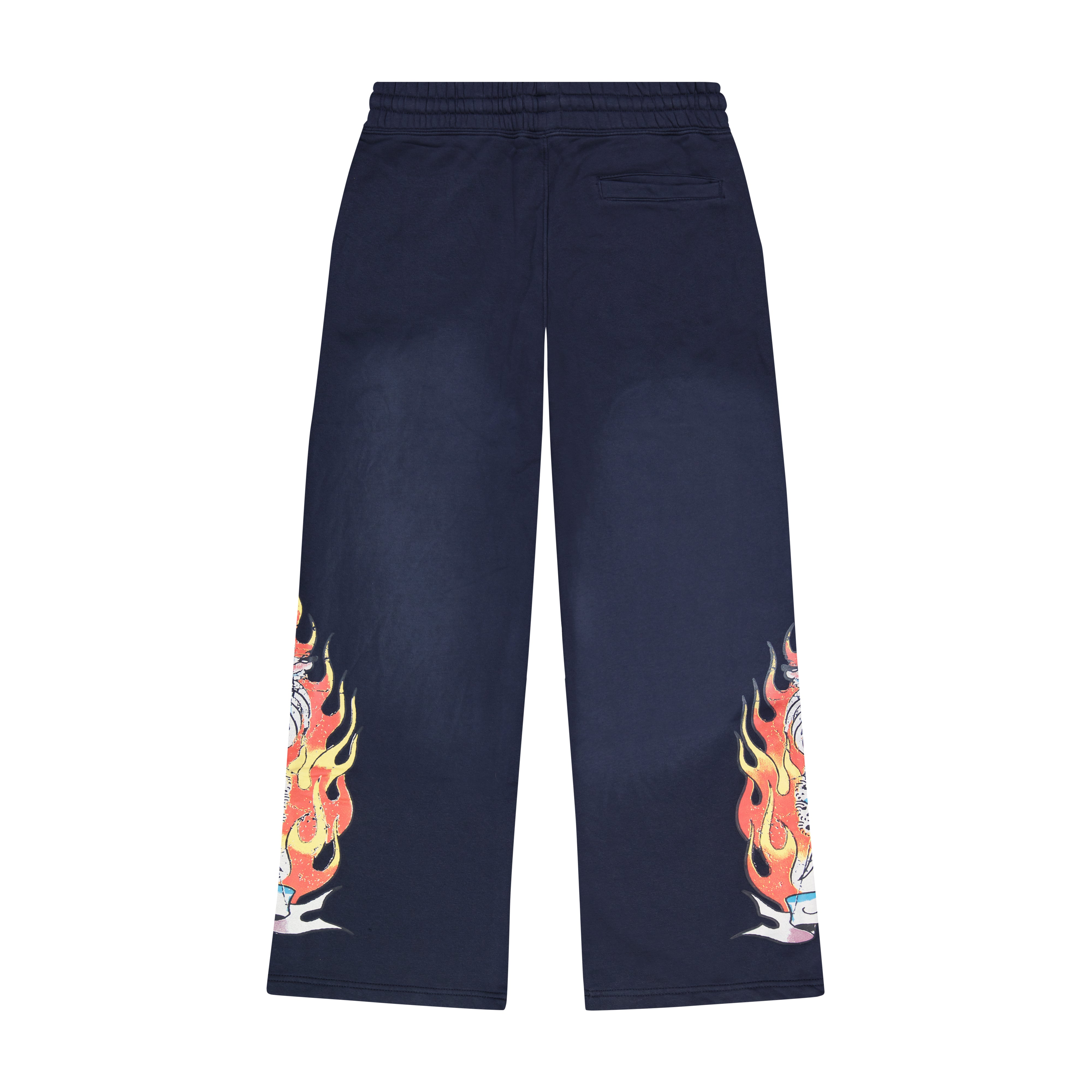 Tiger Flames Baggy Sweatpants