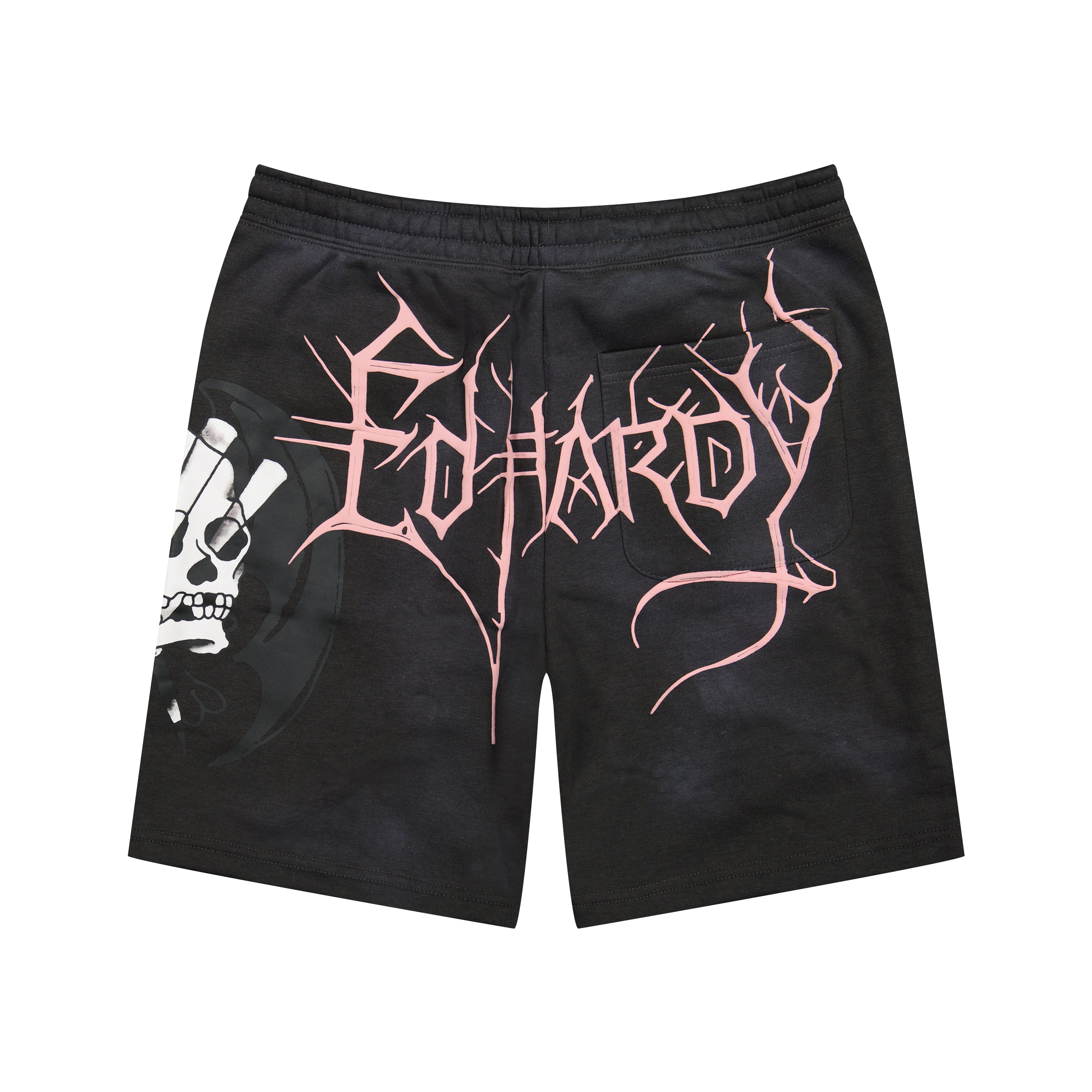 Spider Skull Fleece Shorts | Men's Y2K Shorts | Ed Hardy