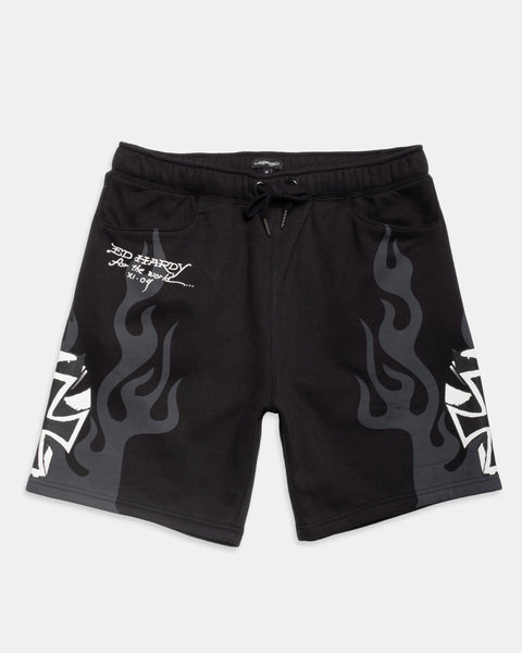 Cross Fleece Short