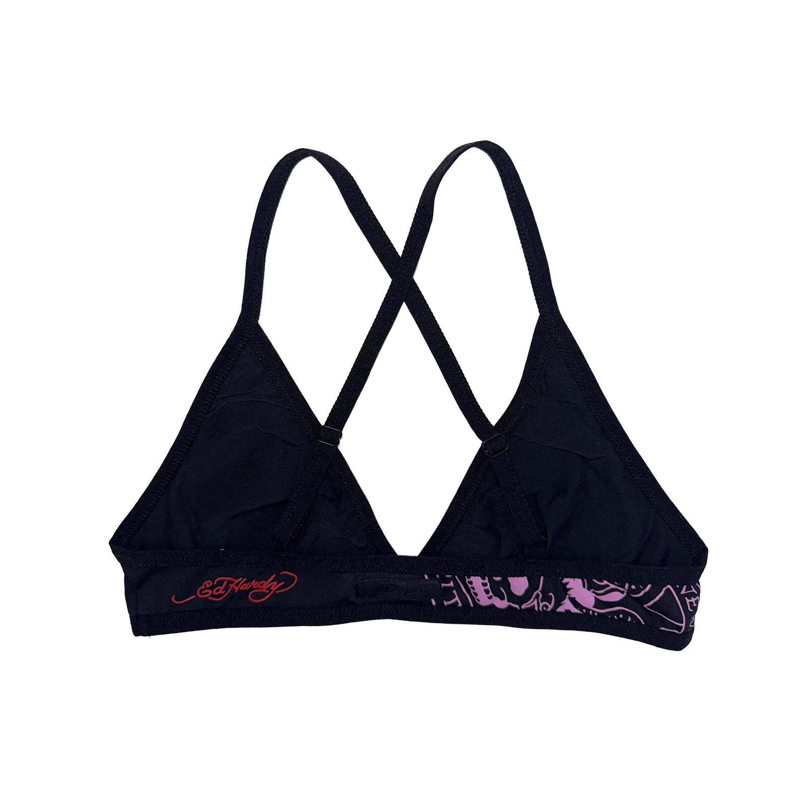 Ribbon Skull Criss Cross Bralette