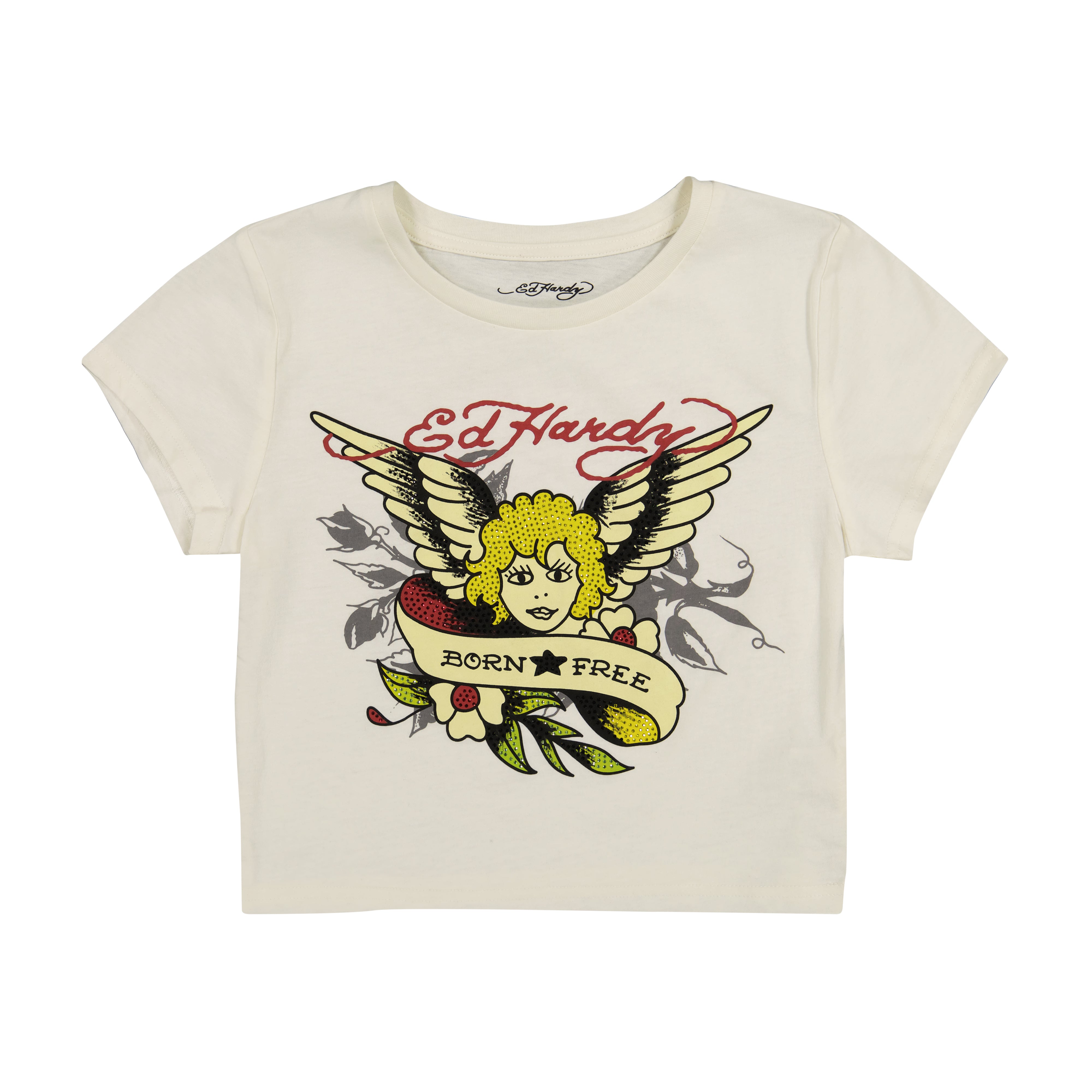 Cherub Rhinestone Baby Tee