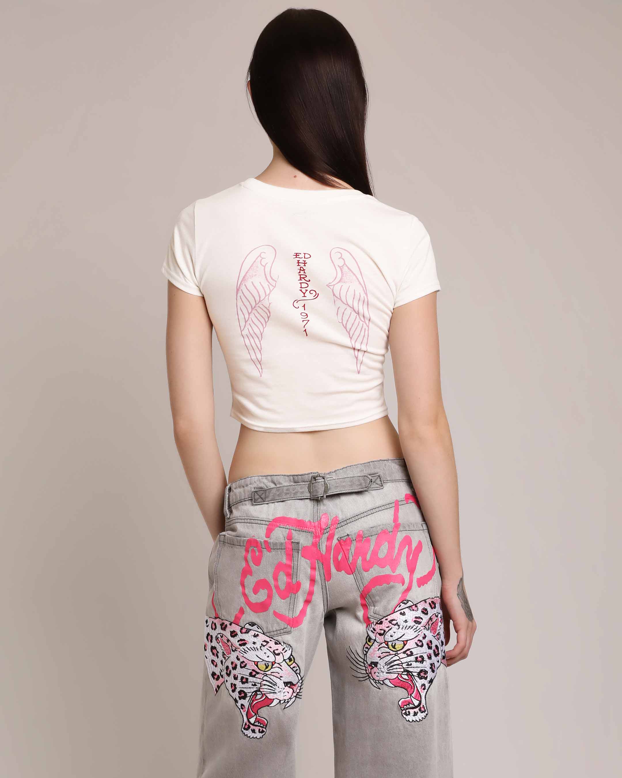 Mary Wings Baby Tee