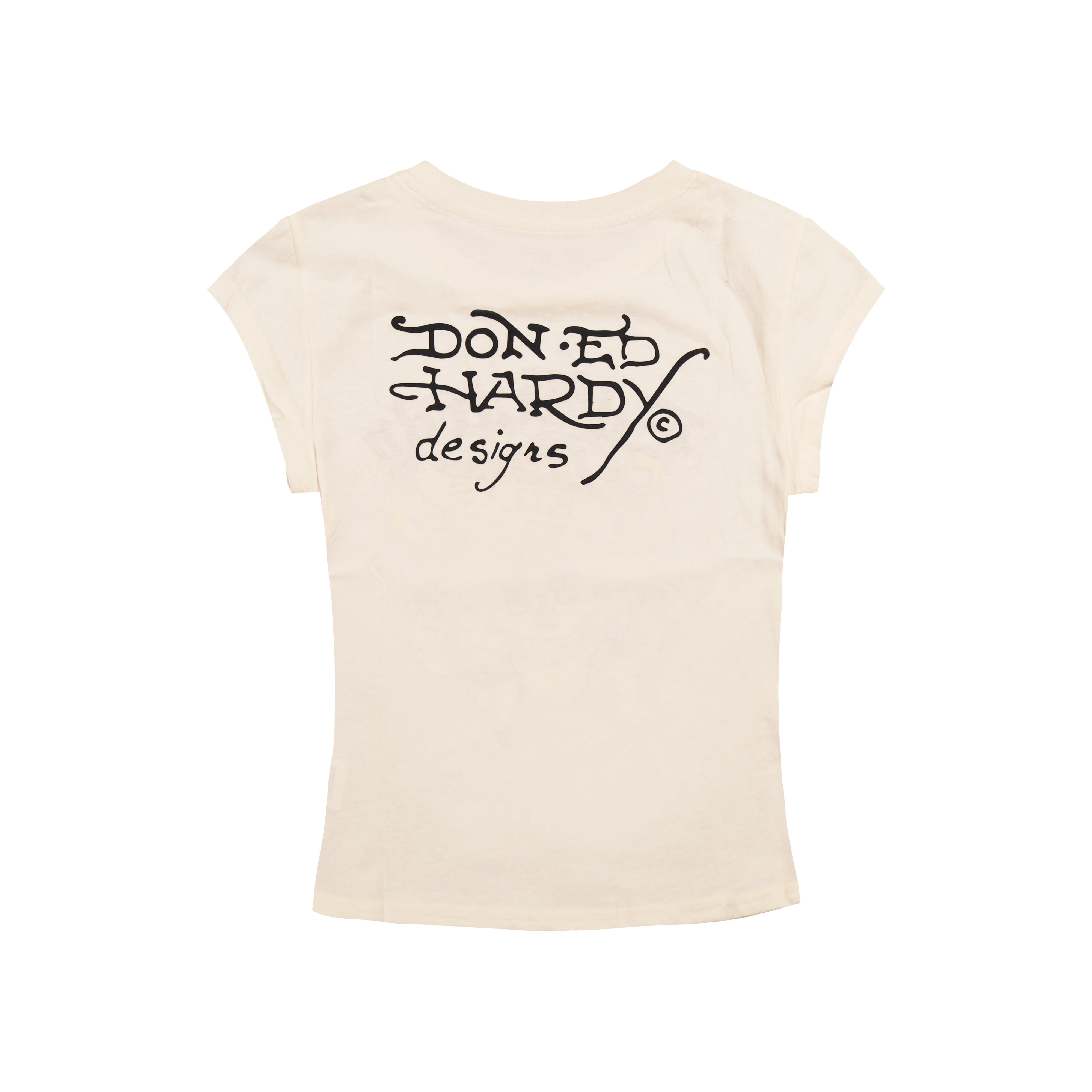 LKS Skull Rhinestone Cap Sleeve Tee