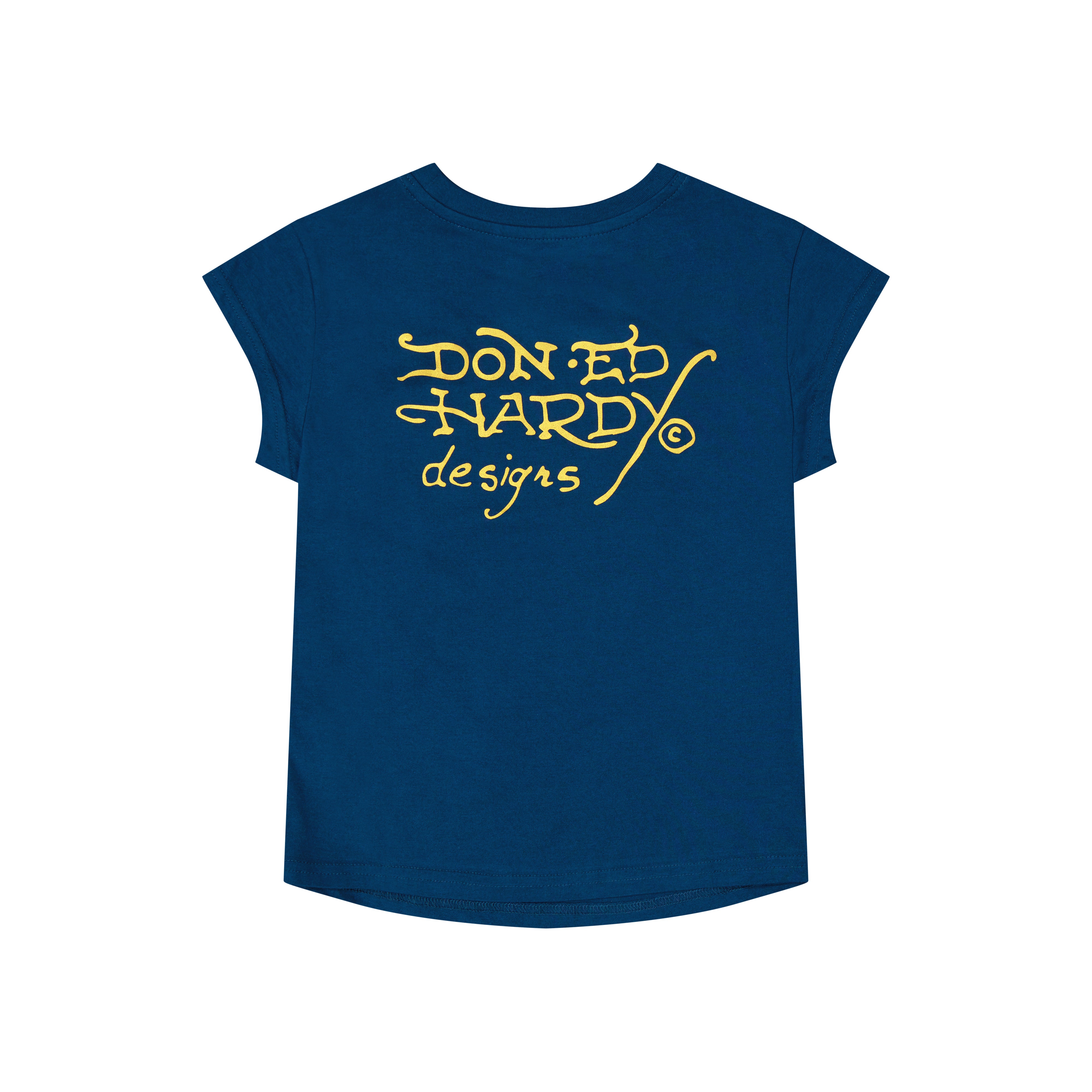LKS Skull Rhinestone Cap Sleeve Tee