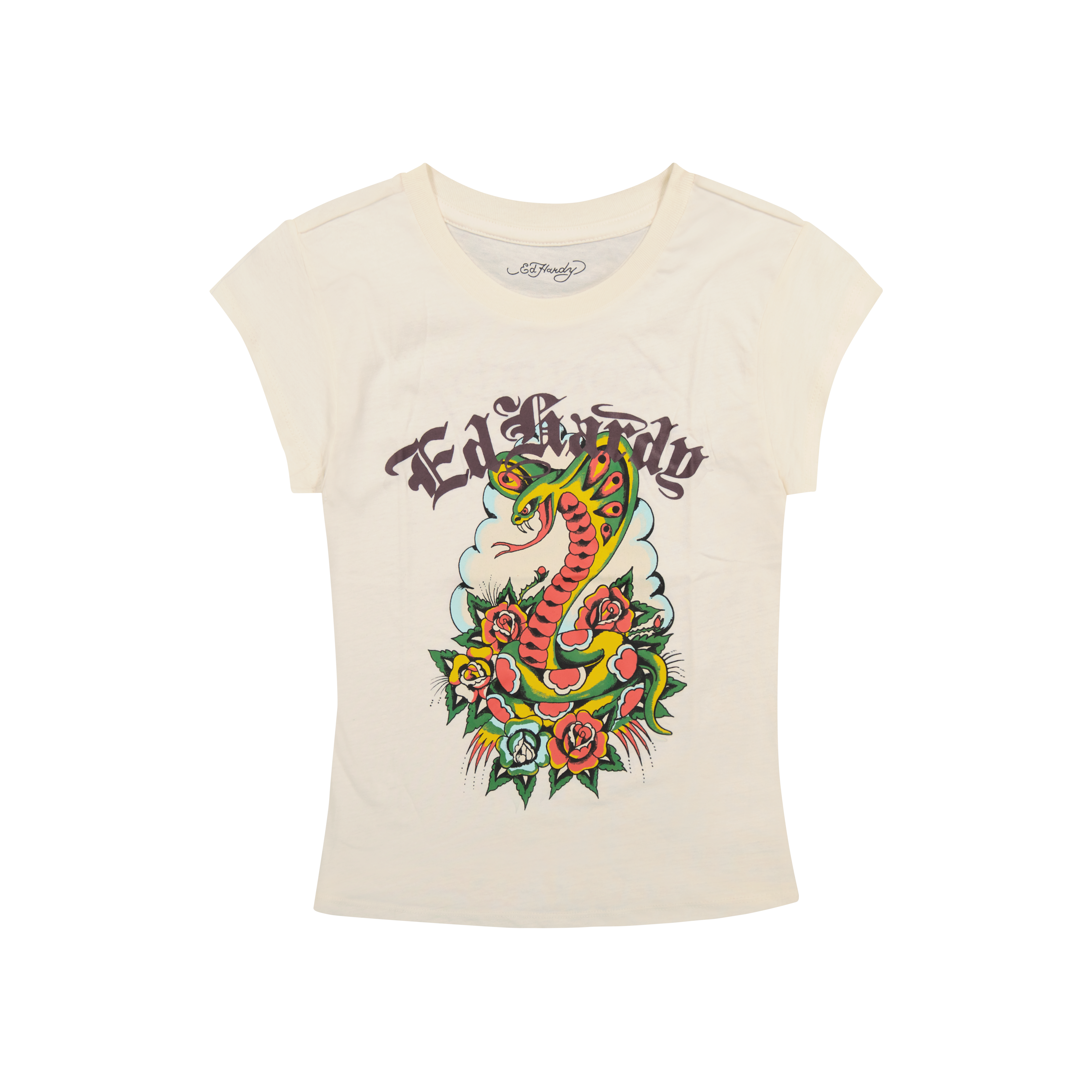 Rose Cobra Cap Sleeve Tee