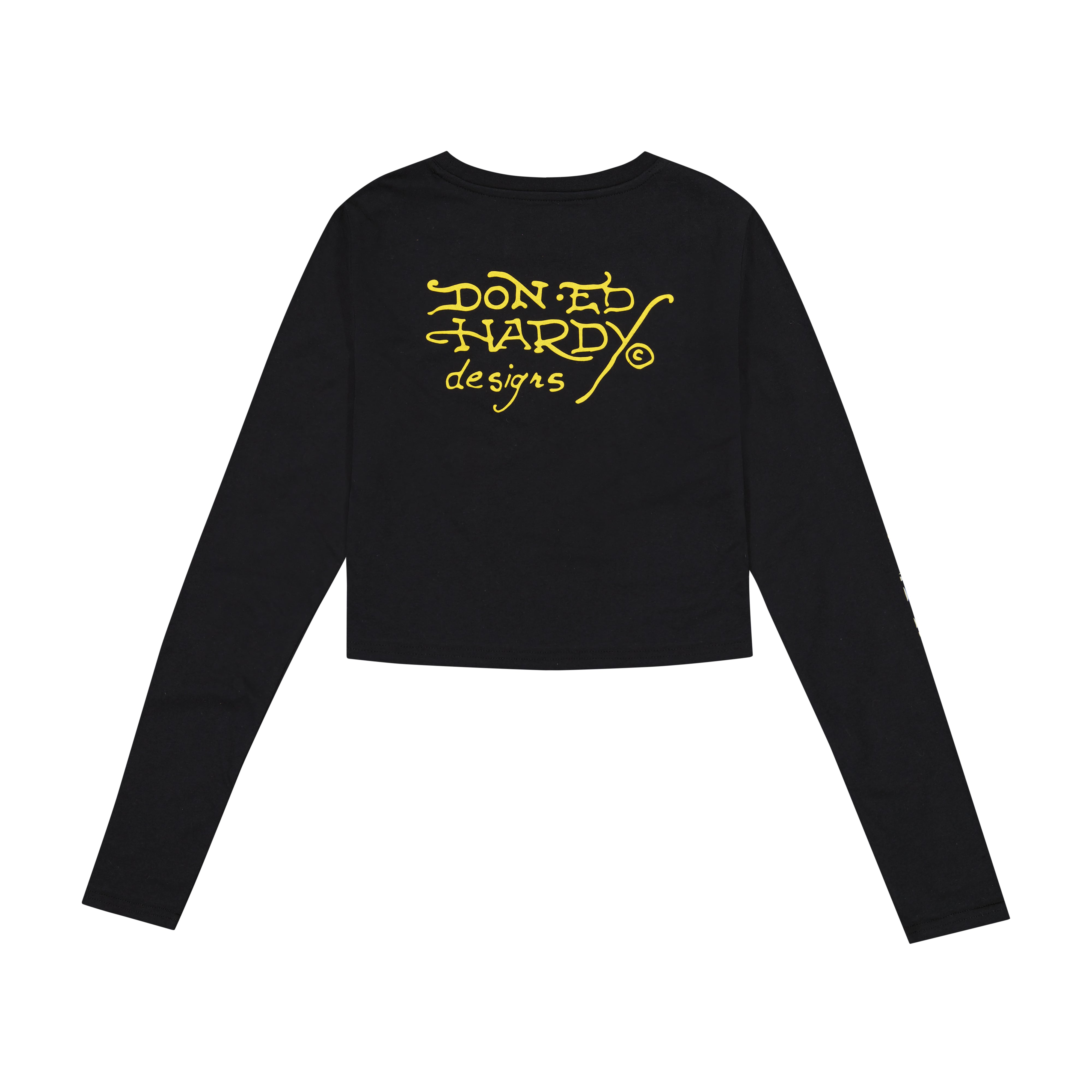 Good Kitty Long Sleeve Crop Tee