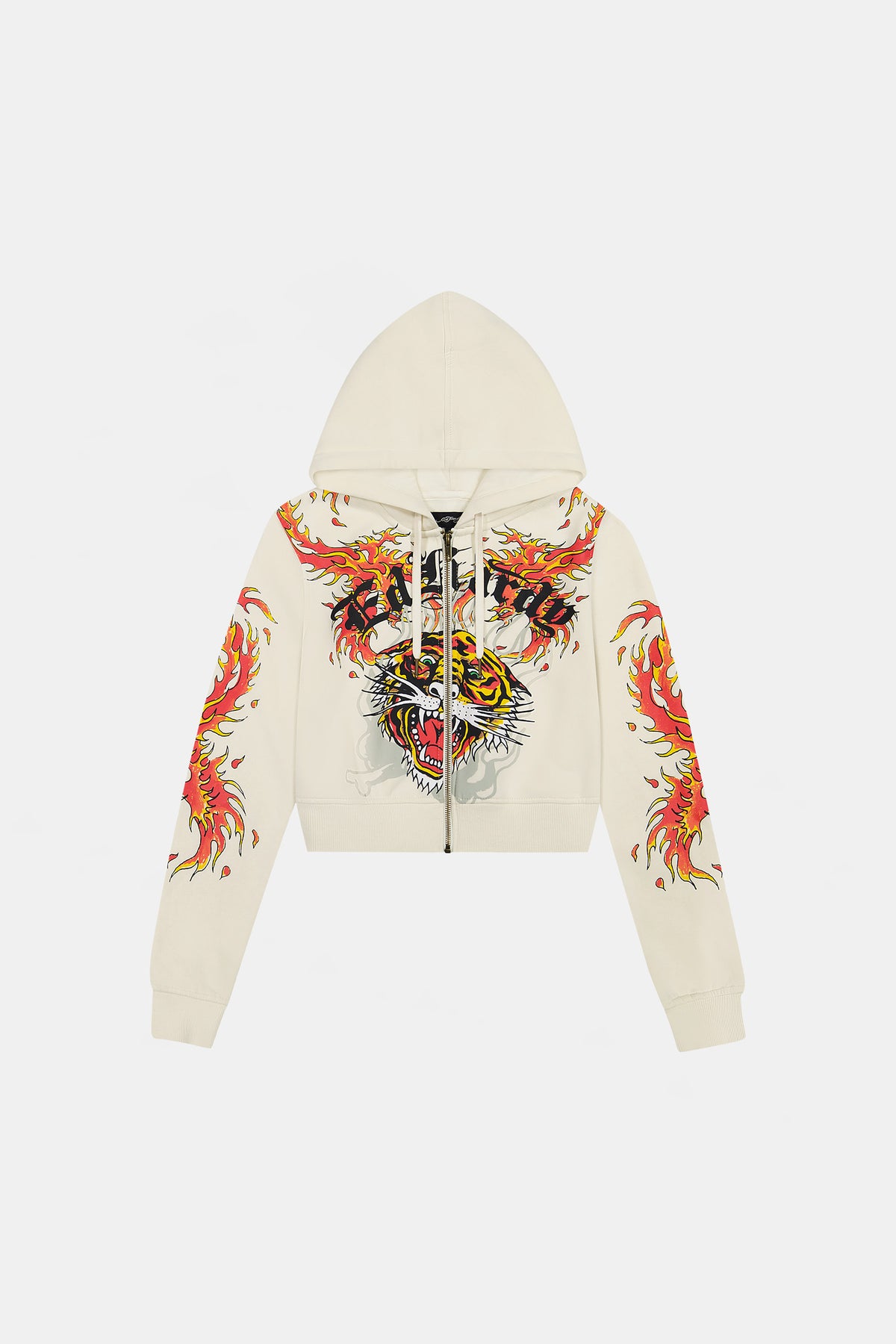 EAGLE FLAMES ZIP HOODIE