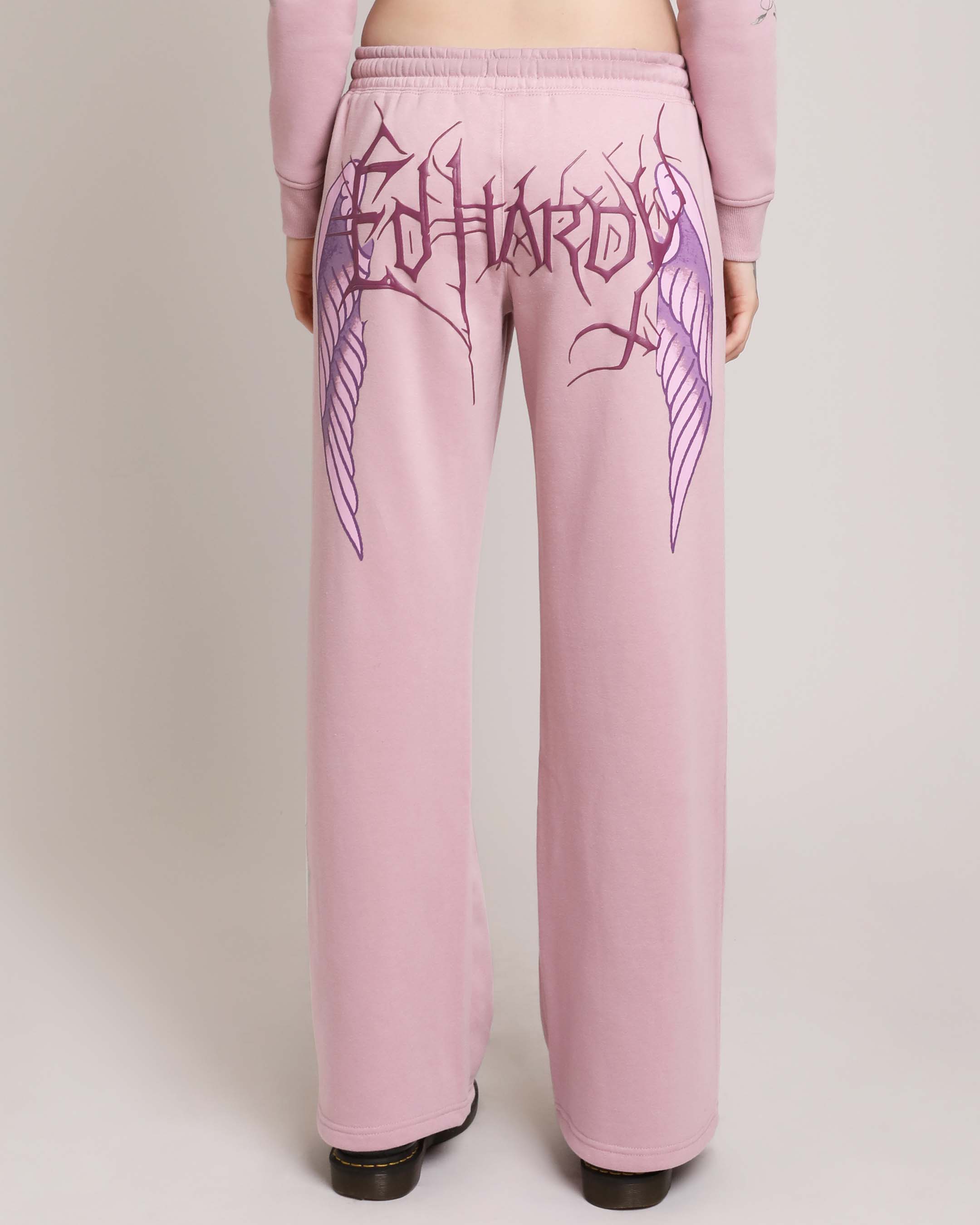 Cross Wings Puff Print Sweatpant