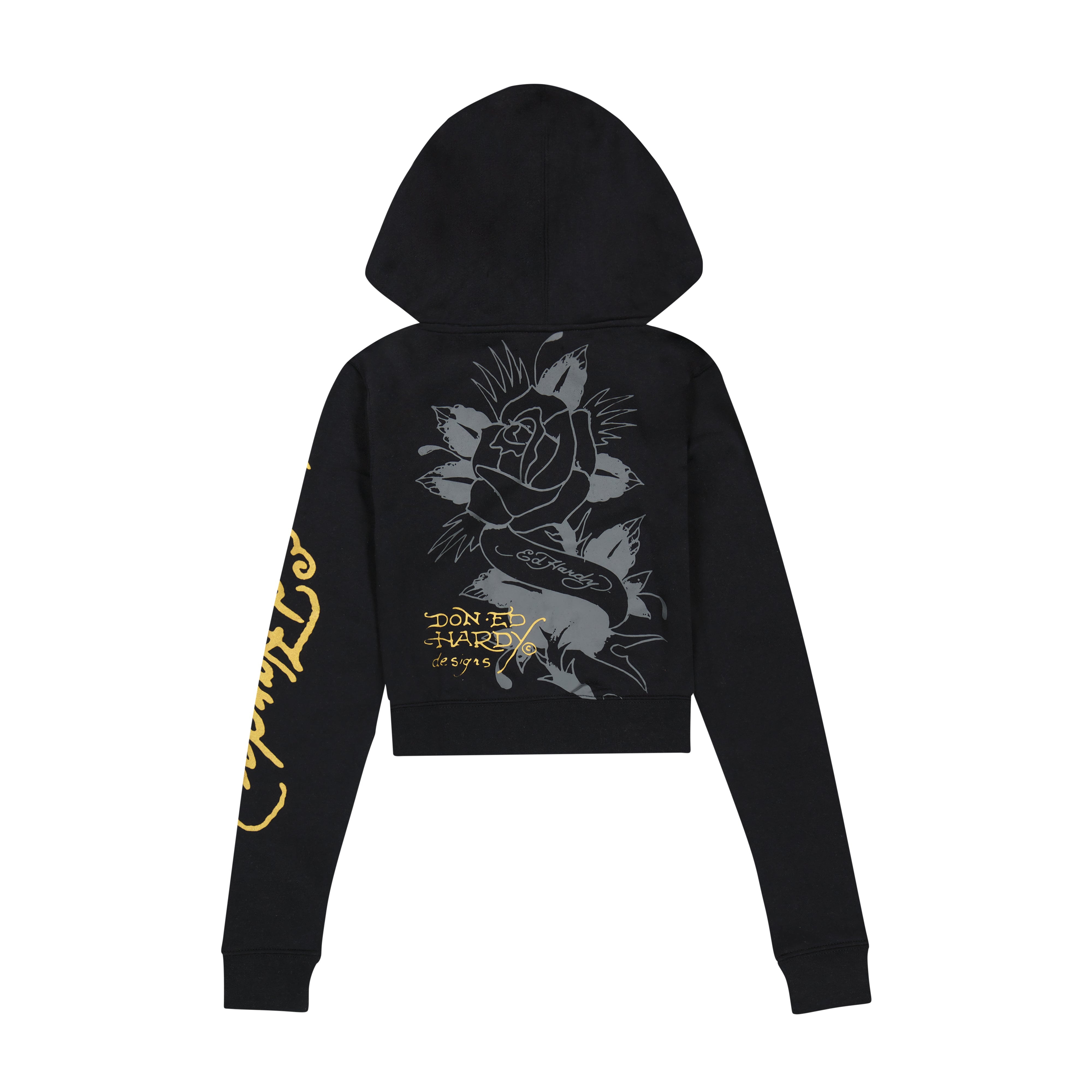 Swallow Cropped Hoodie