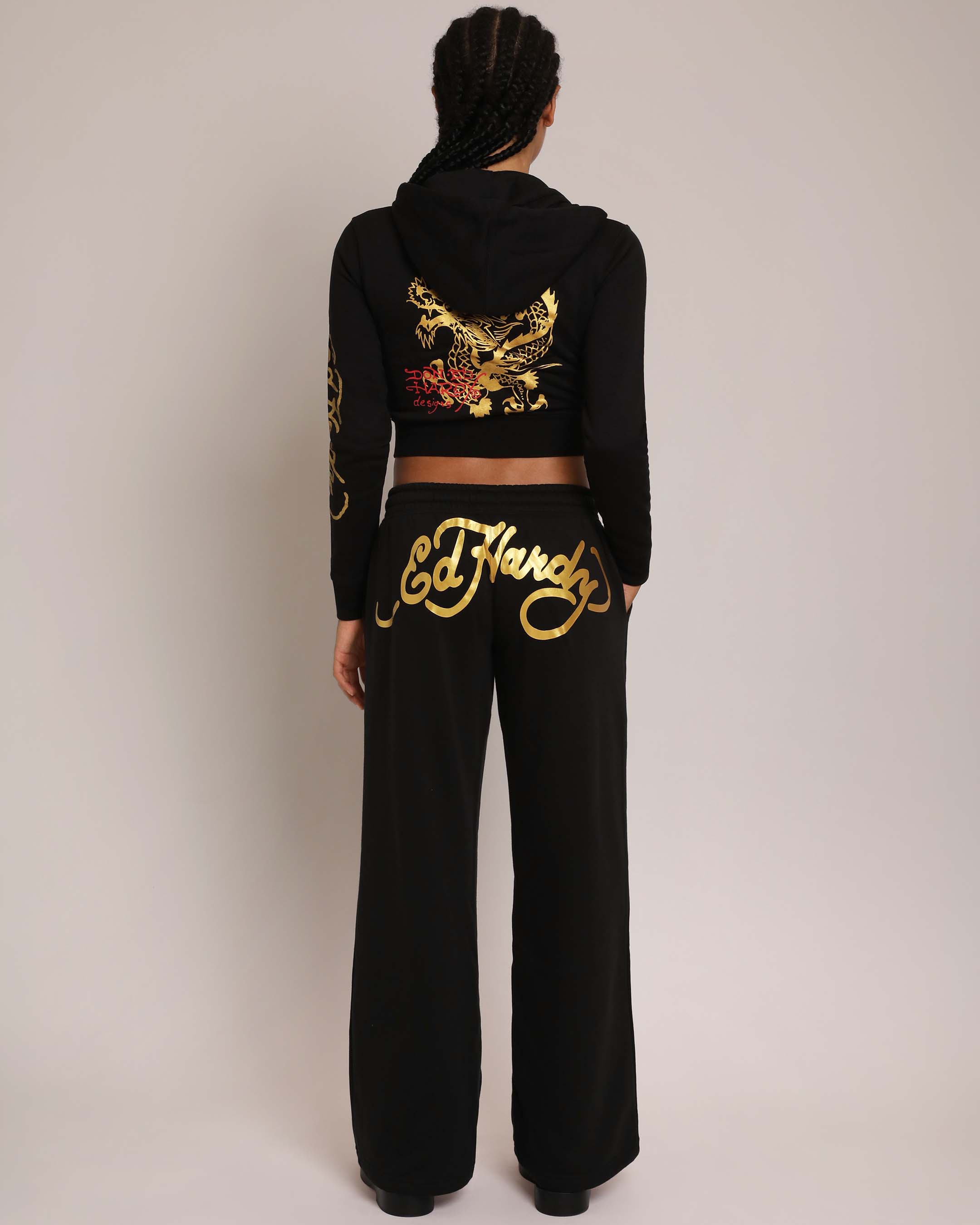 Cropped Dragon Hoodie