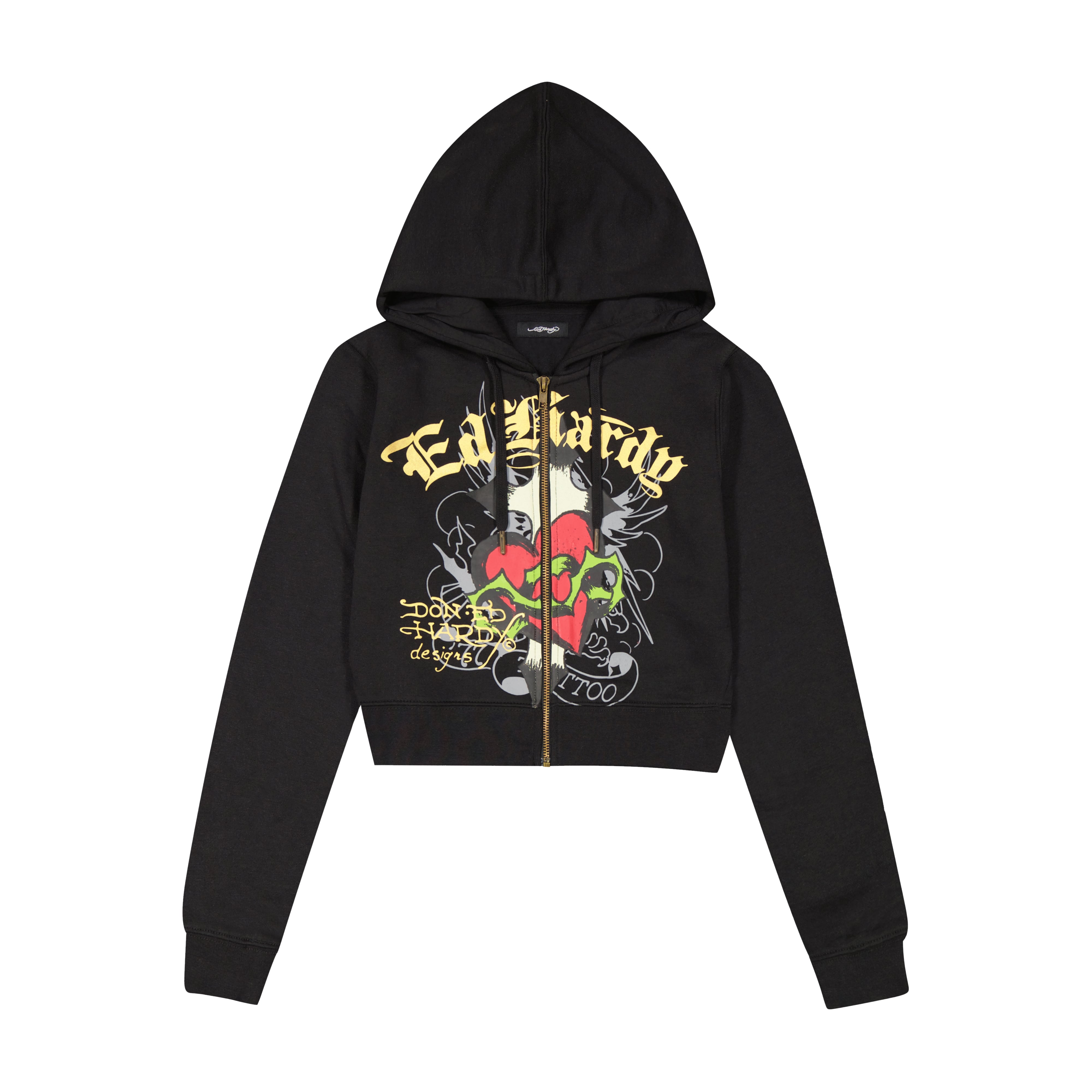 Sacred Heart Zip Front Hoodie