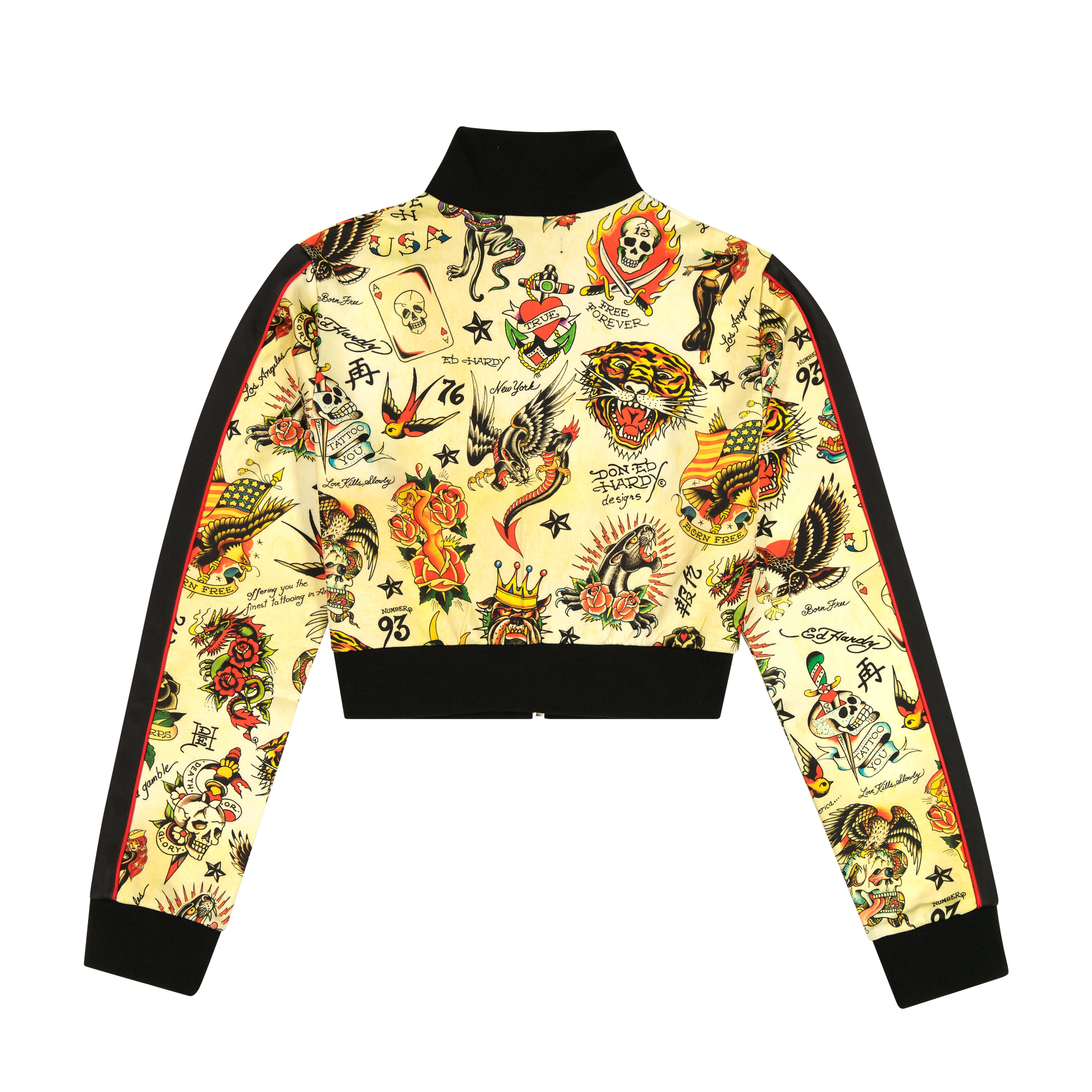 Ed hardy track online jacket