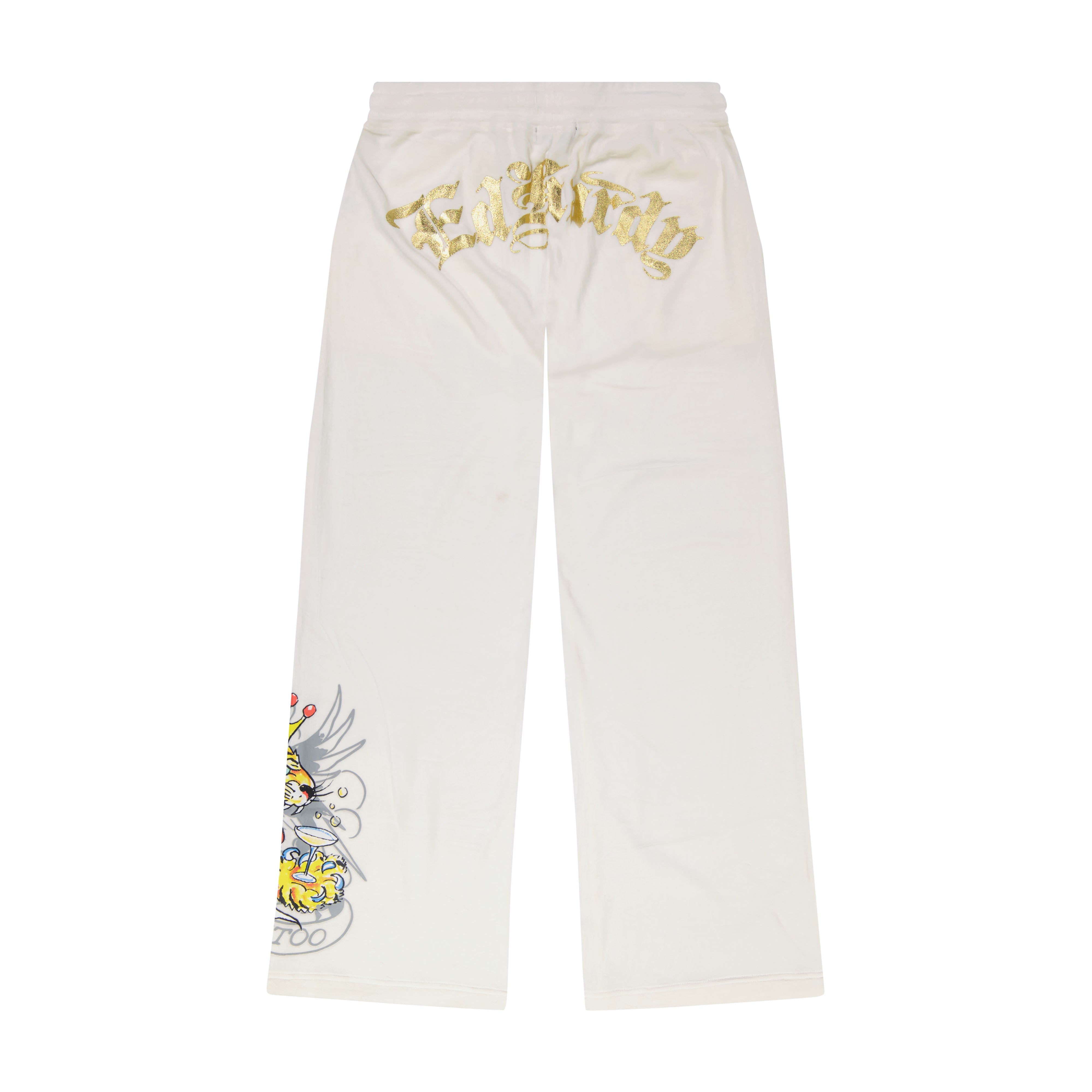 Tiger Crown Velour Sweatpants
