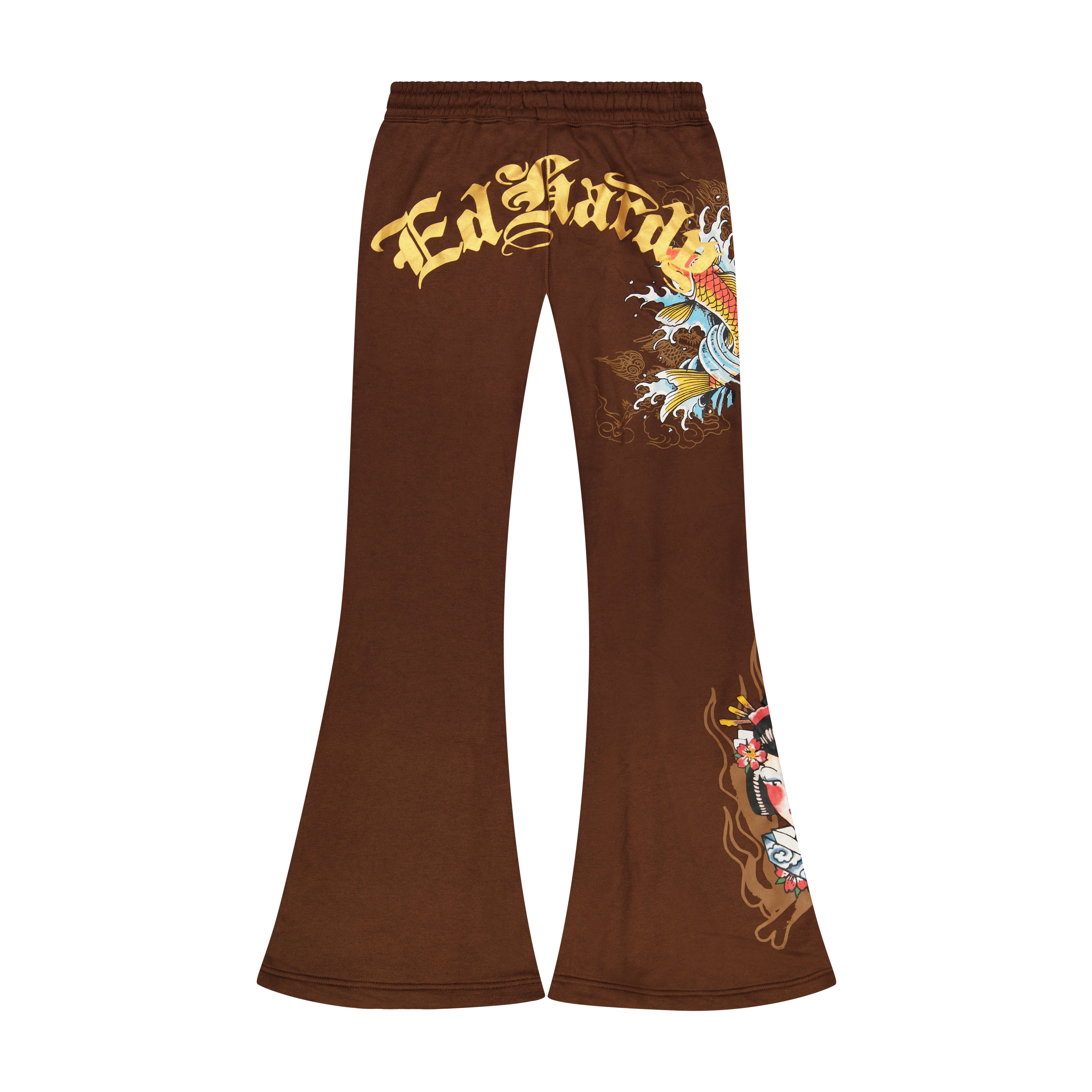 Koi Fish Boot Cut Sweatpants