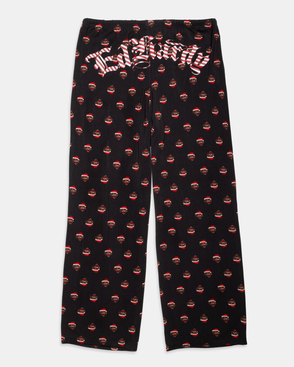 Christmas Tiger Pants Black