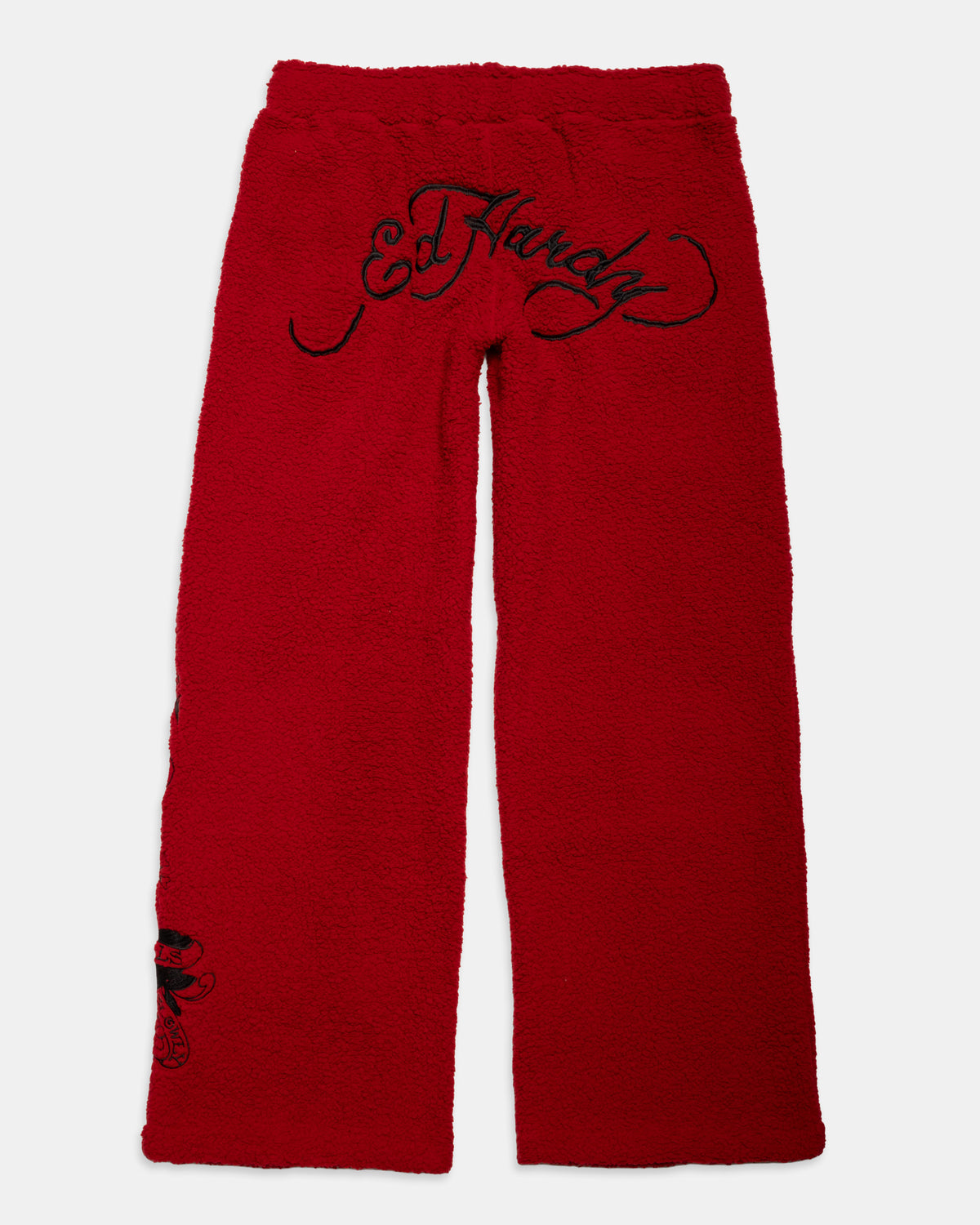 LKS Skulls Sherpa Pants Embroidered