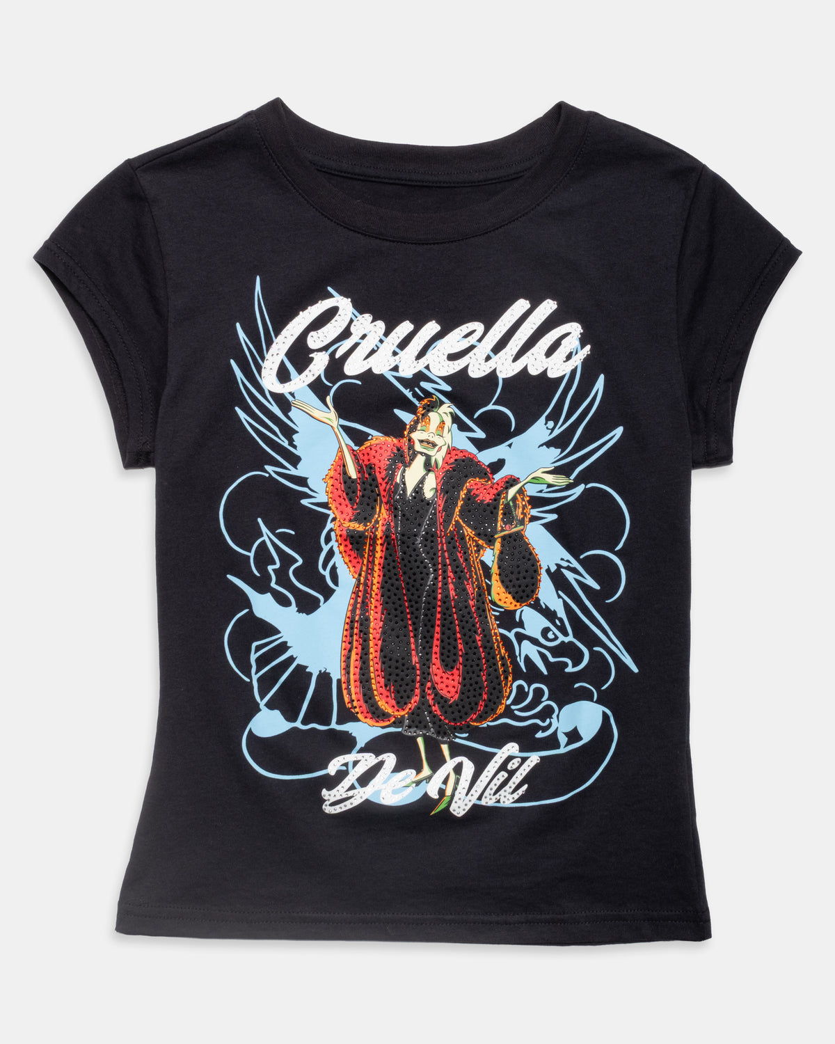 Cruella Eagle Cap Sleeve Tee