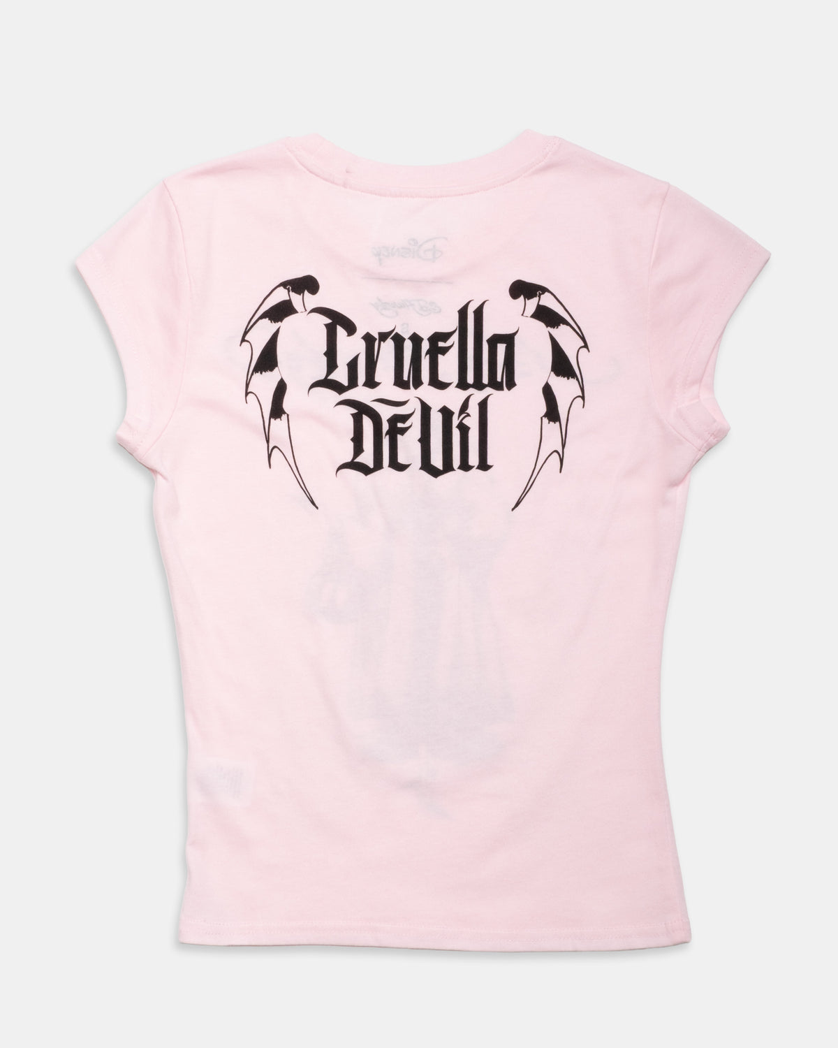 Cruella Flame Wings Cap Sleeve Tee