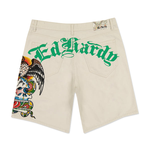 パンツ SCULPTOR Ed Hardy Cherry Shorts パンツ [Sculptor X Ed Hardy] Cherry Shorts Sculptor X Ed
