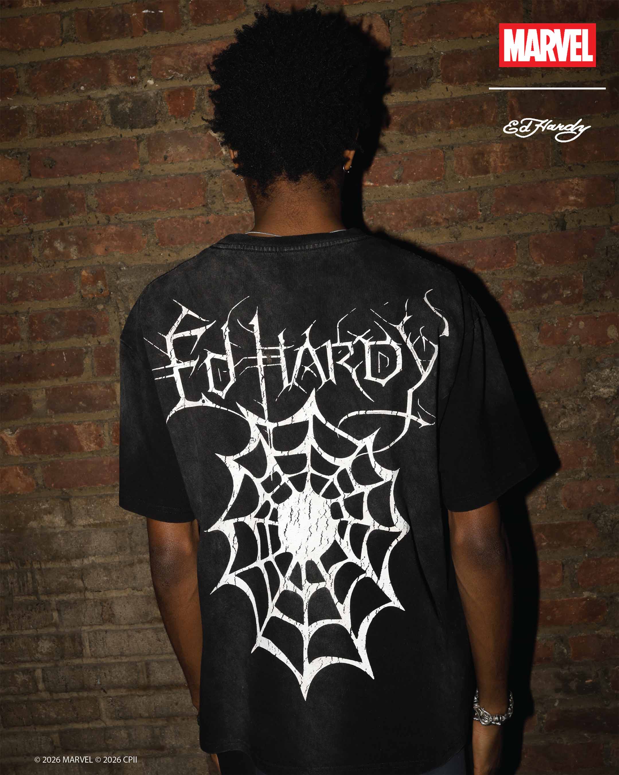 Heart Web Boxy Tee