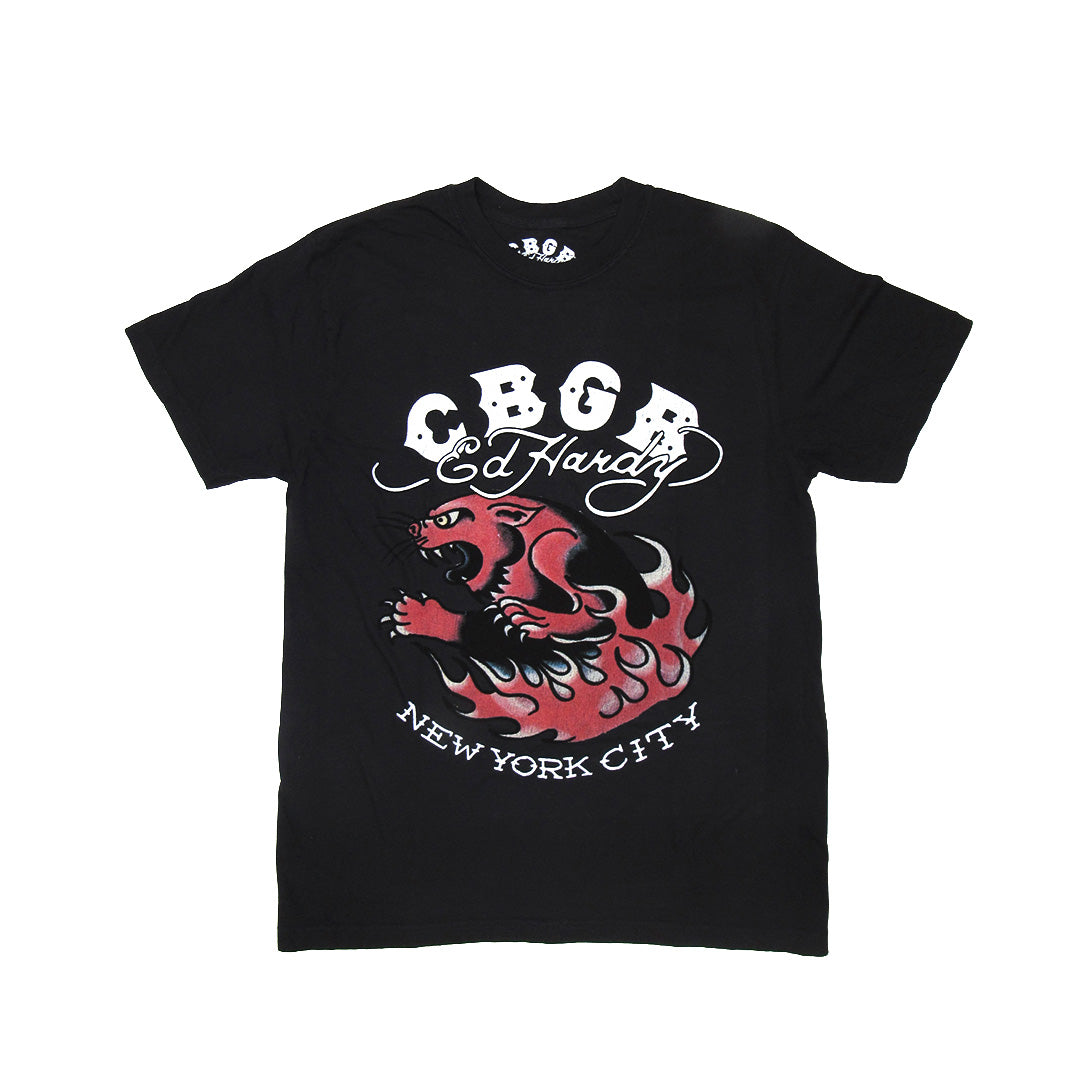 CBGB Panther Flame Boxy Tee | Special Edition Tee | Ed Hardy