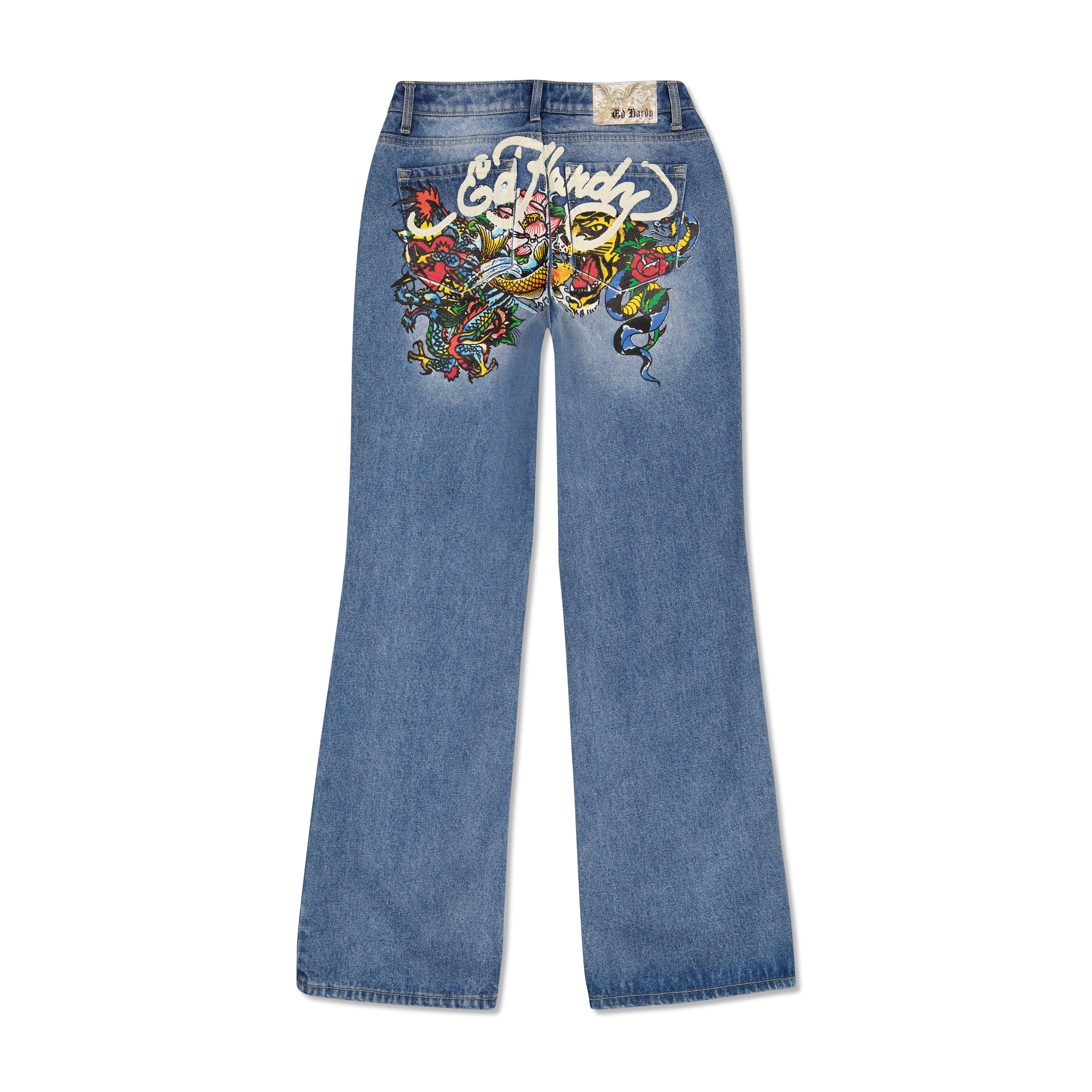 Buy ED HARDY Mens 3 Pocket Printed Joggers | Shoppers Stop