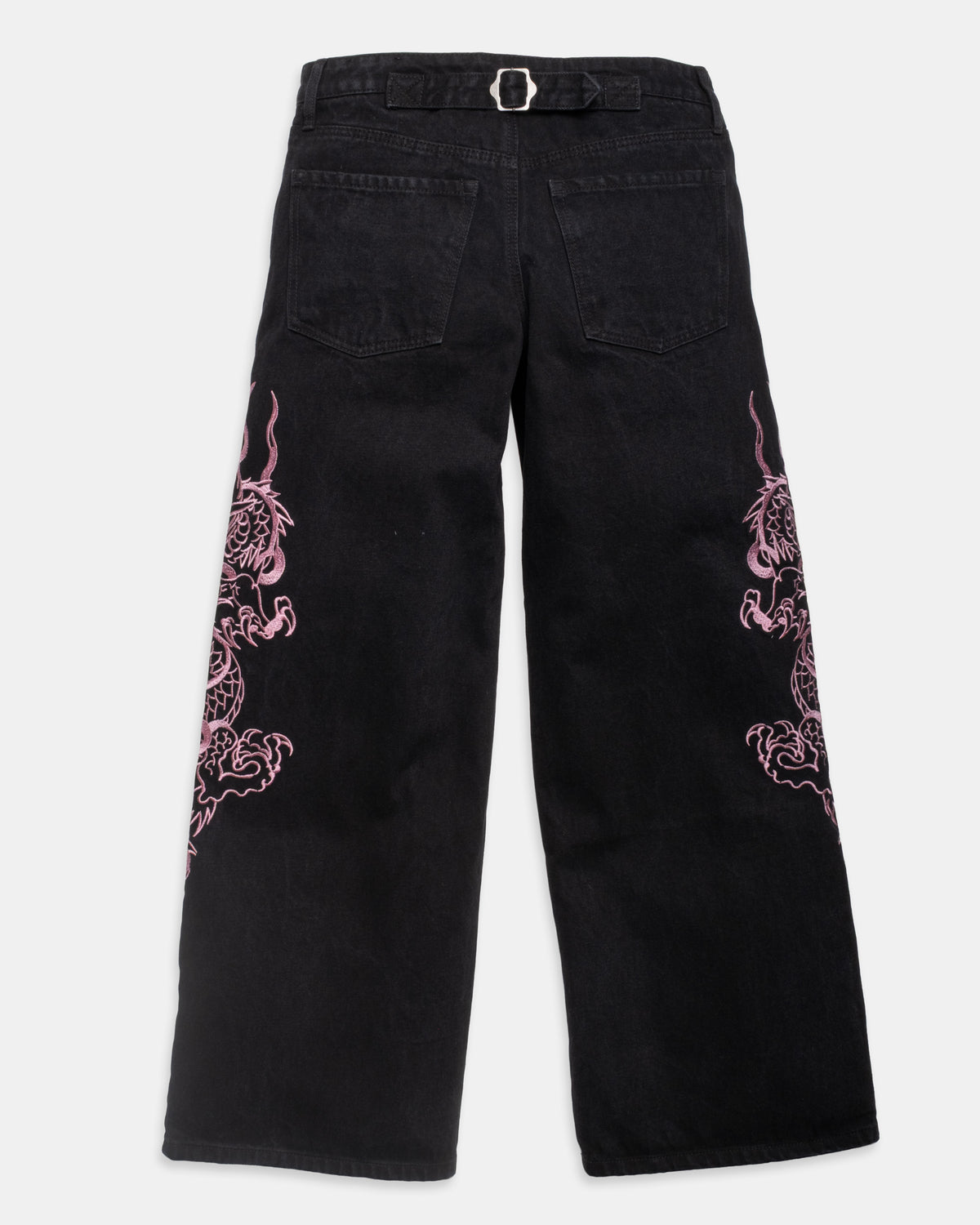 FLAME DRAGONS BAGGY JEANS
