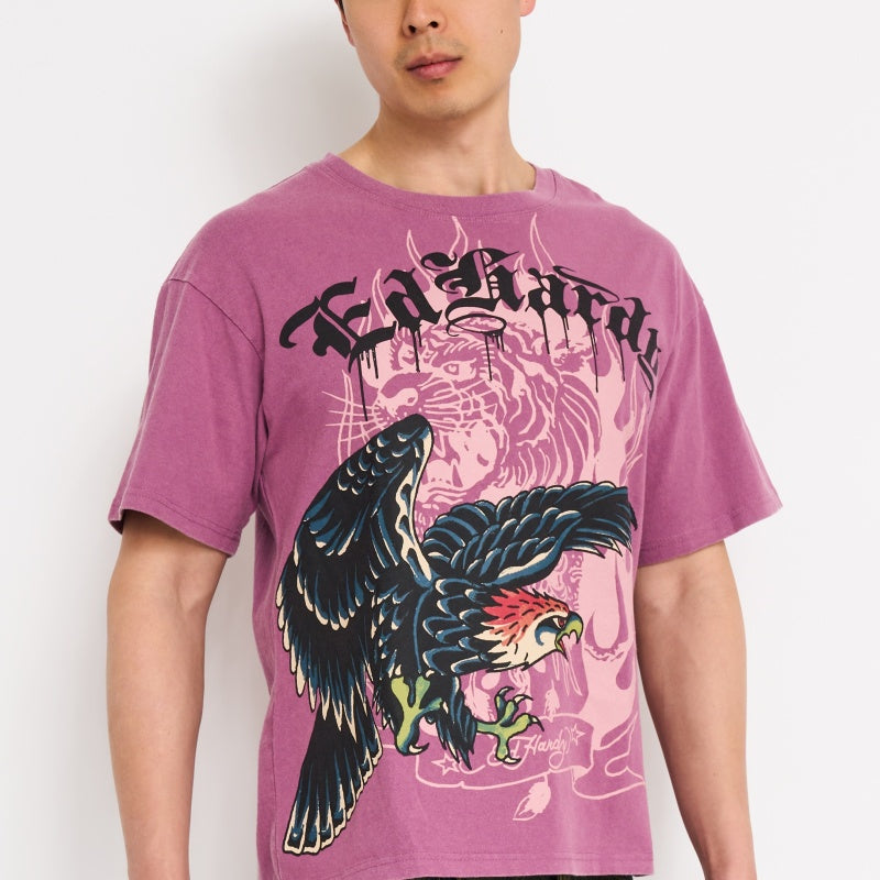 Eagle Boxy Tee | Men's Y2K Tee | Ed Hardy