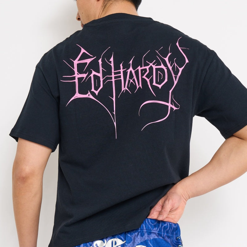 Reaper Ghost Rhinestone Boxy Tee