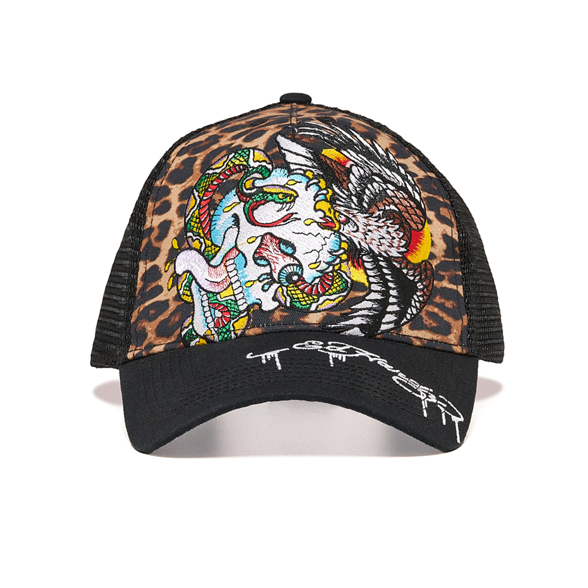 Battle Skull Leopard Hat