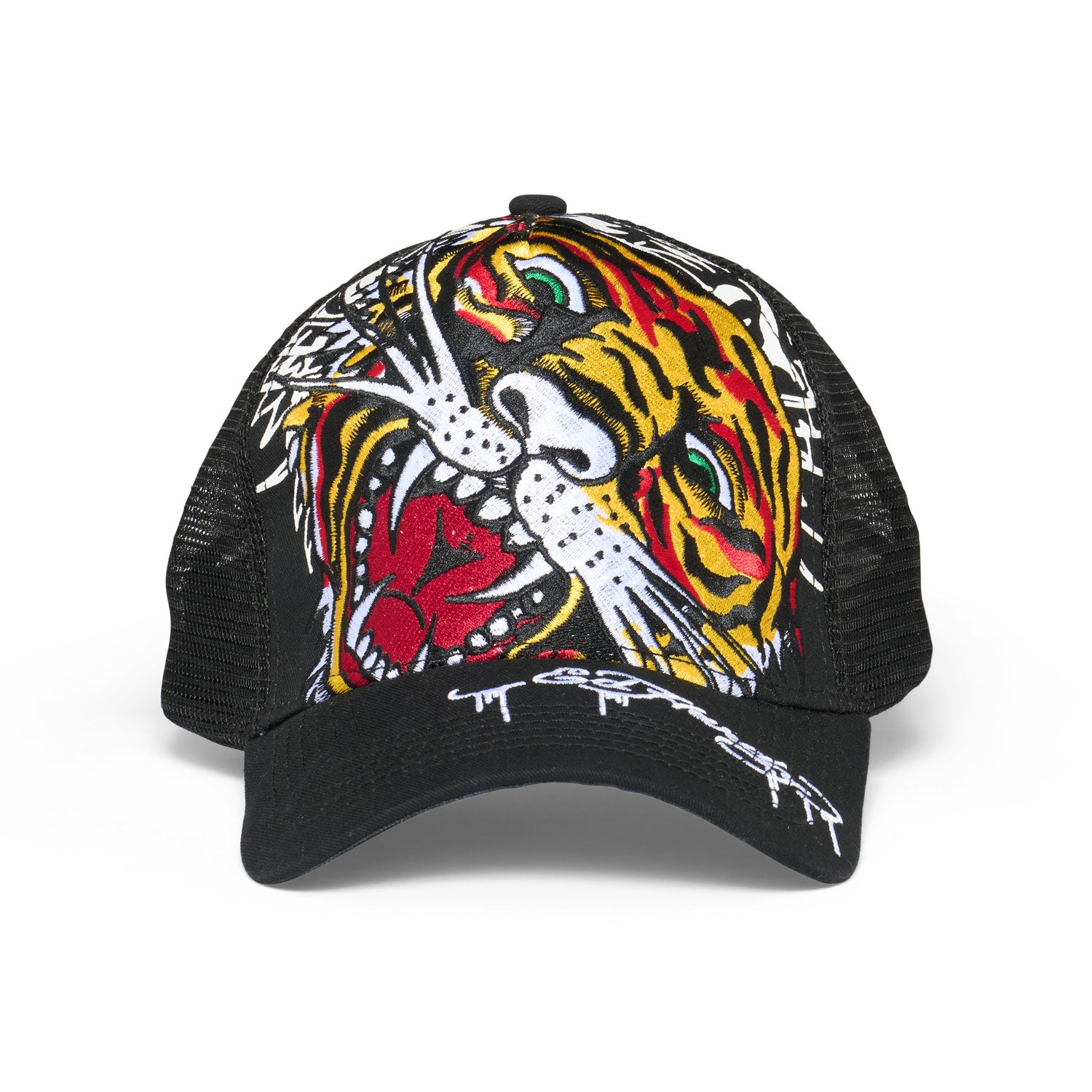 Double Tiger Head Hat - edhardyoriginals